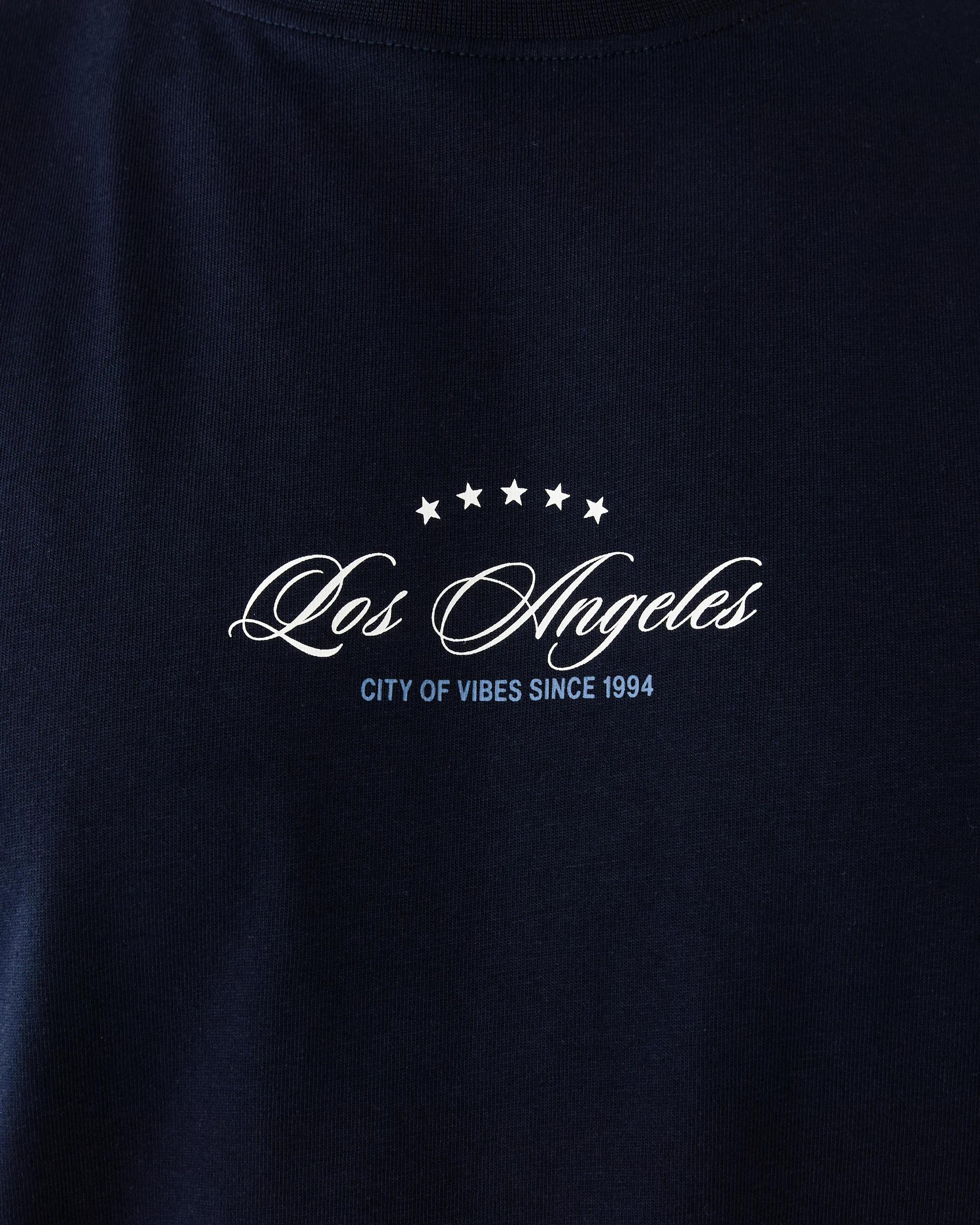 6 Oversized Printed T-shirt Blu Lacity, 6 of 7