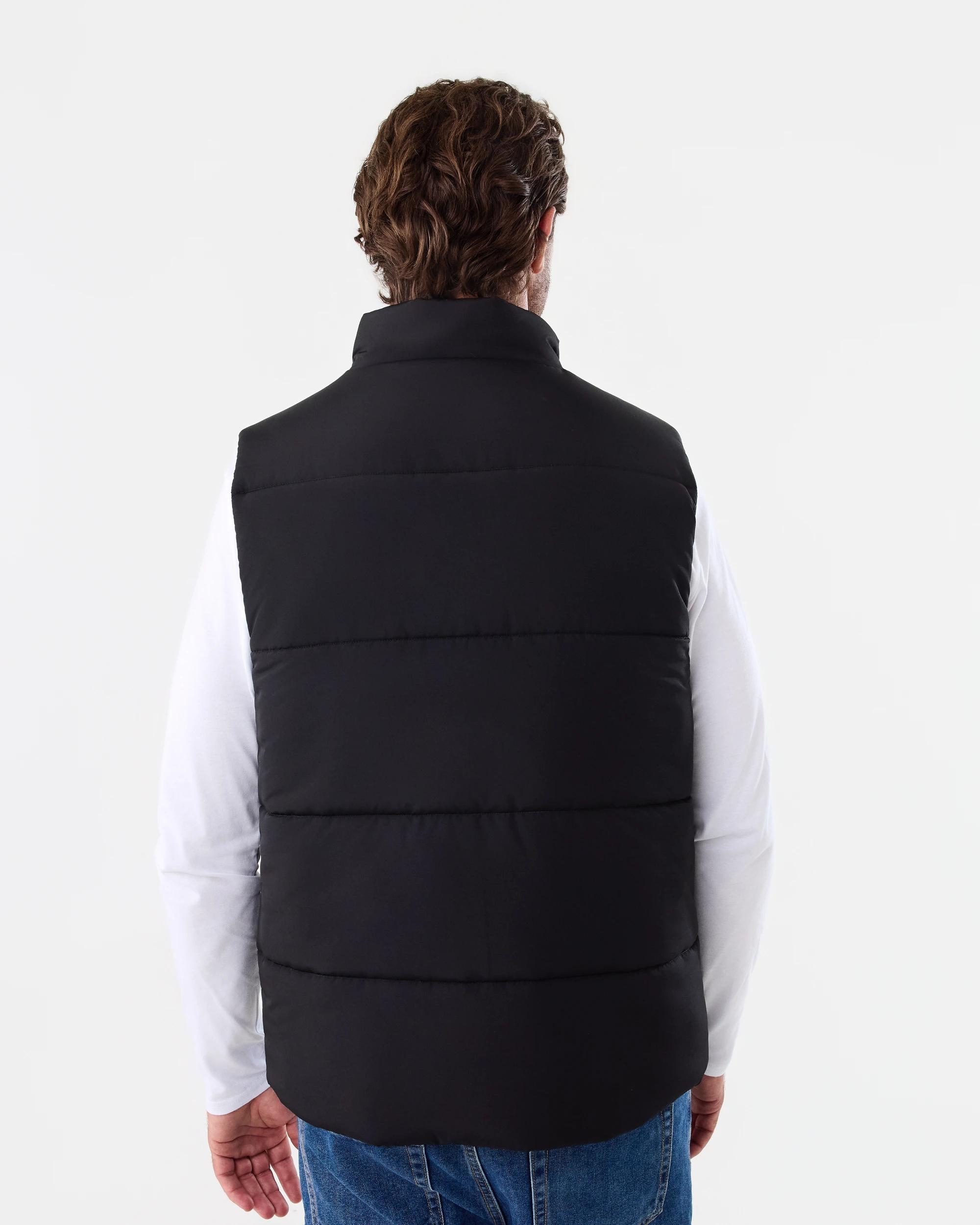 4 Puffer Vest Black, 4 of 7