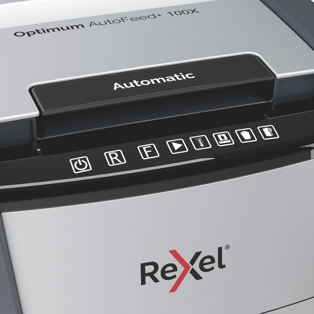 5 Rexel Optimum 100X AutoFeed Shredder, 5 of 5