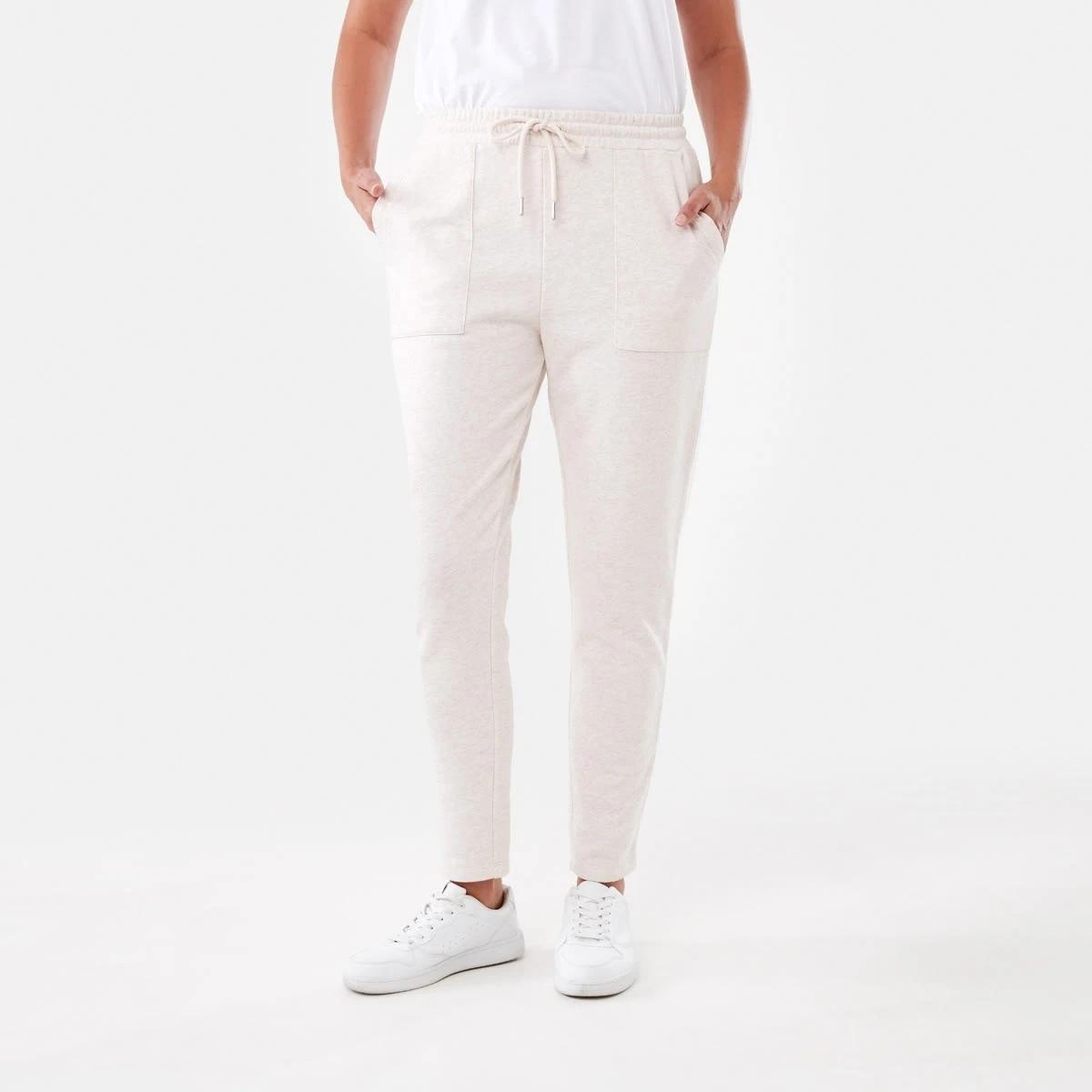 1 Straight Leg Trackpants Soft Bge, 1 of 5