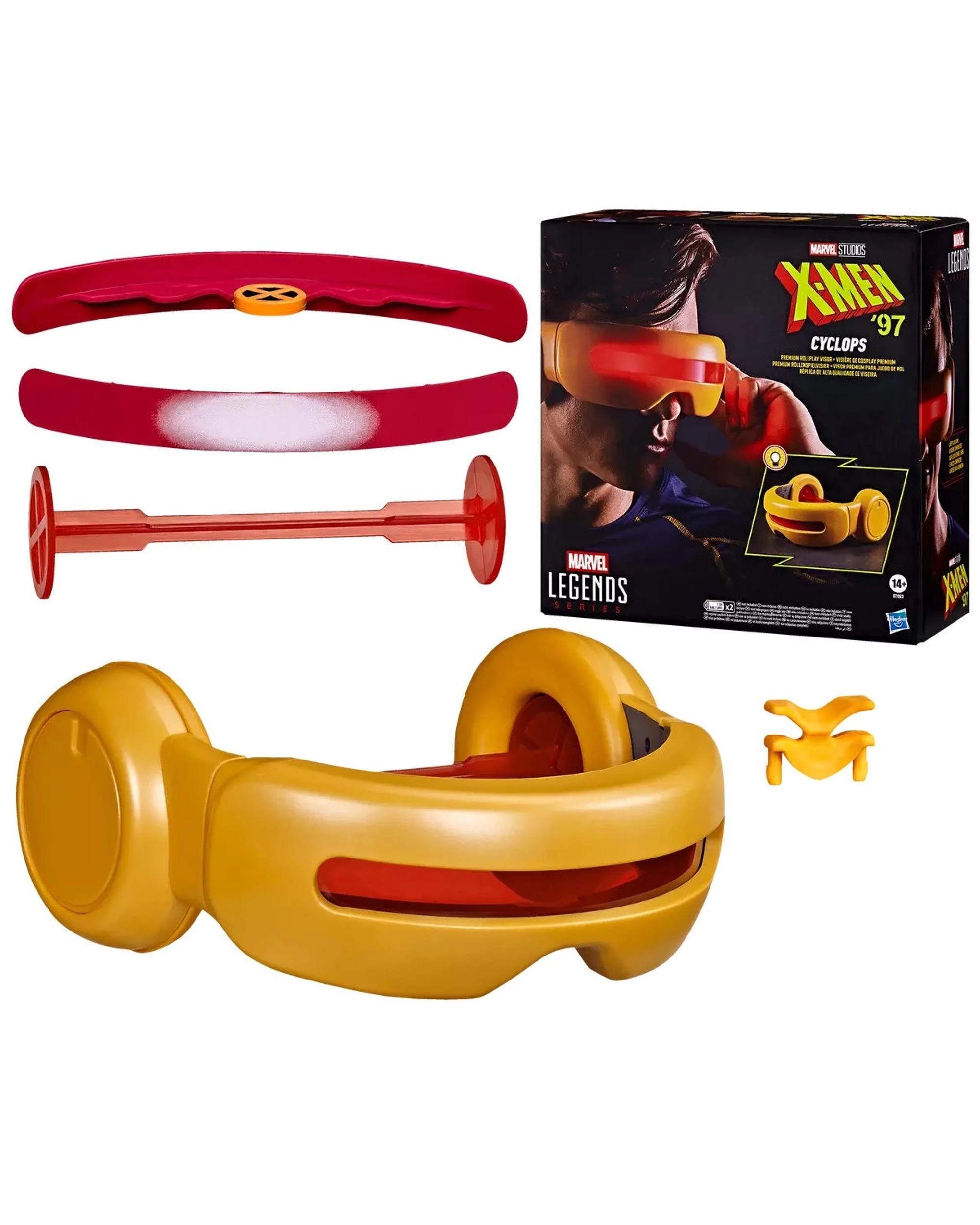 4 Marvel Legends Series X-Men 97' Cyclops Premium Roleplay Visor, 4 of 8