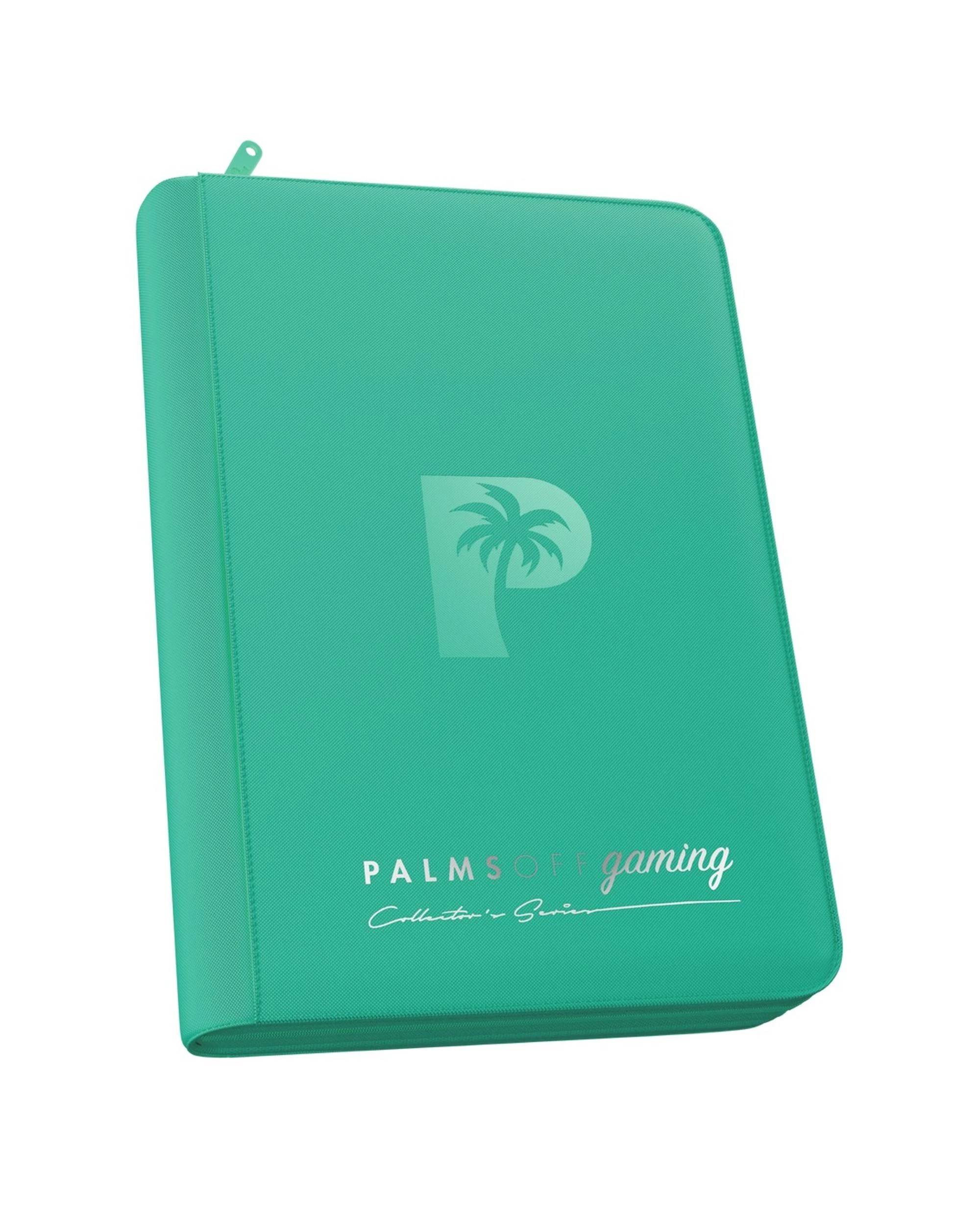 1 Palms Off Gaming Collector's Series 4 Pocket Zip Binder - Turquoise - Multi, 1 of 8