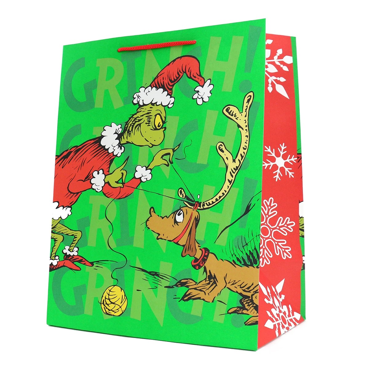 1 Hallmark The Grinch Gift Bag - Large, 1 of 3