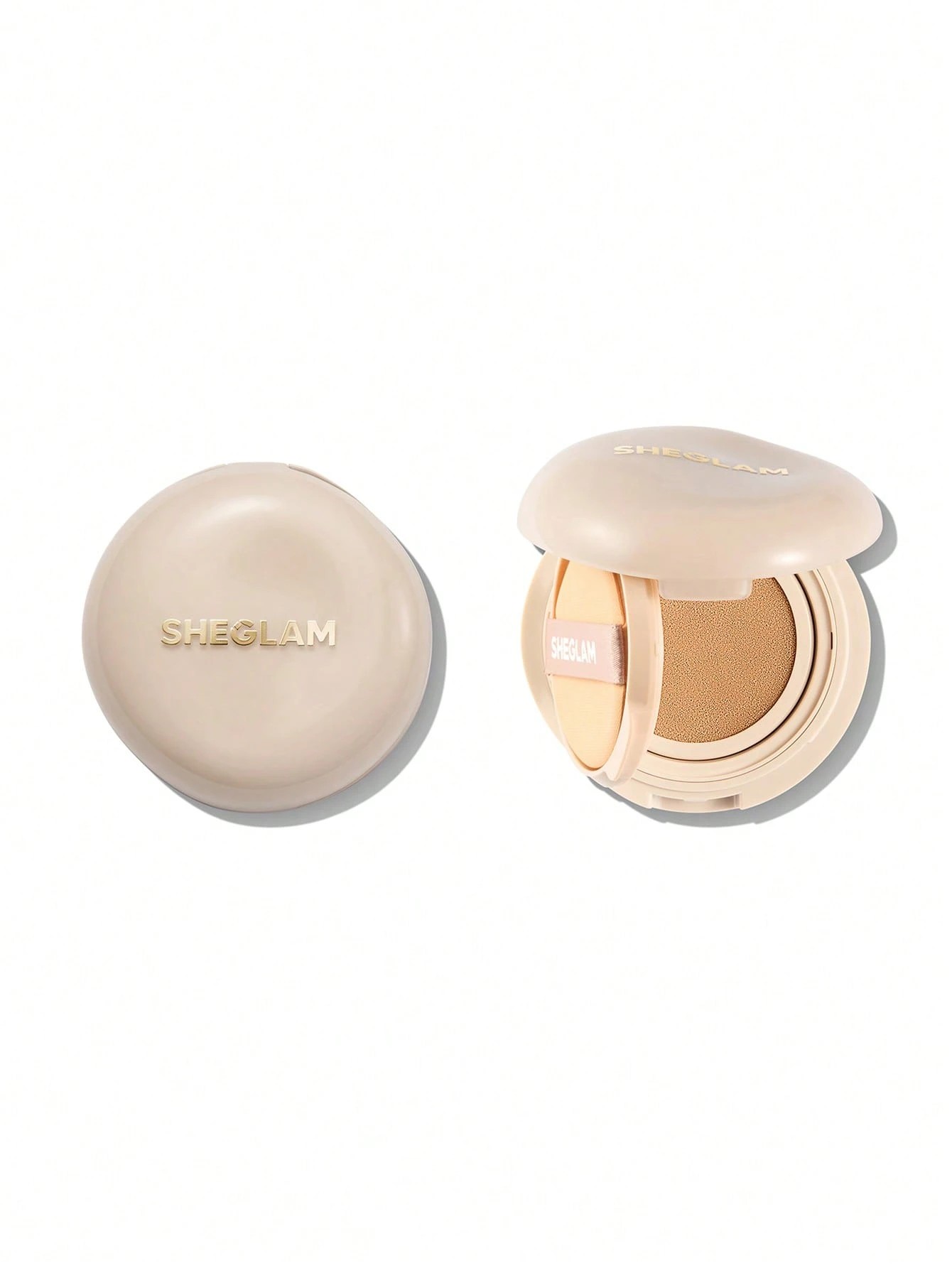 1 SHEGLAM Lock & Go Long-Lasting Cushion Foundation - Sand, 1 of 9