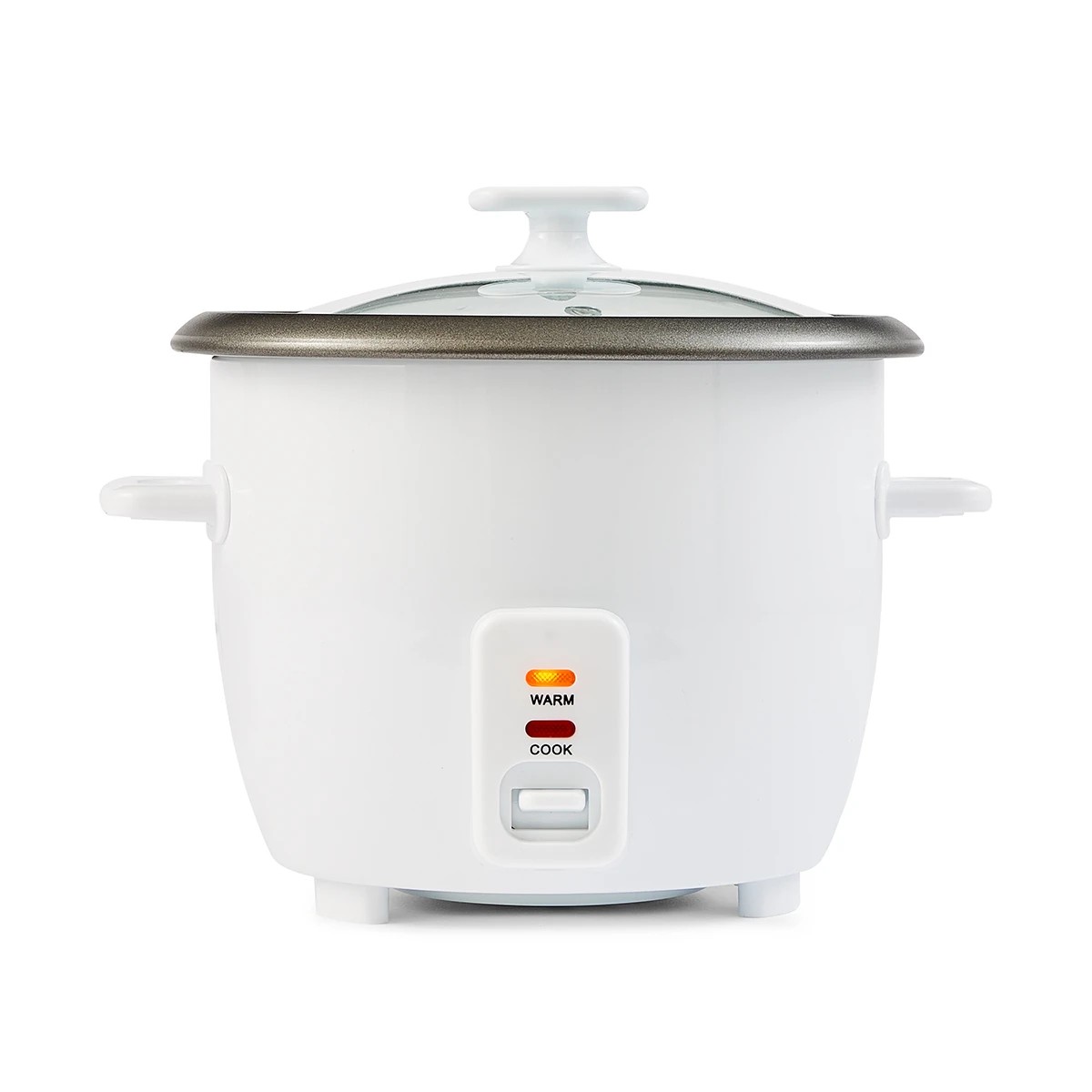 1 7 Cup Rice Cooker - White, 1 of 9