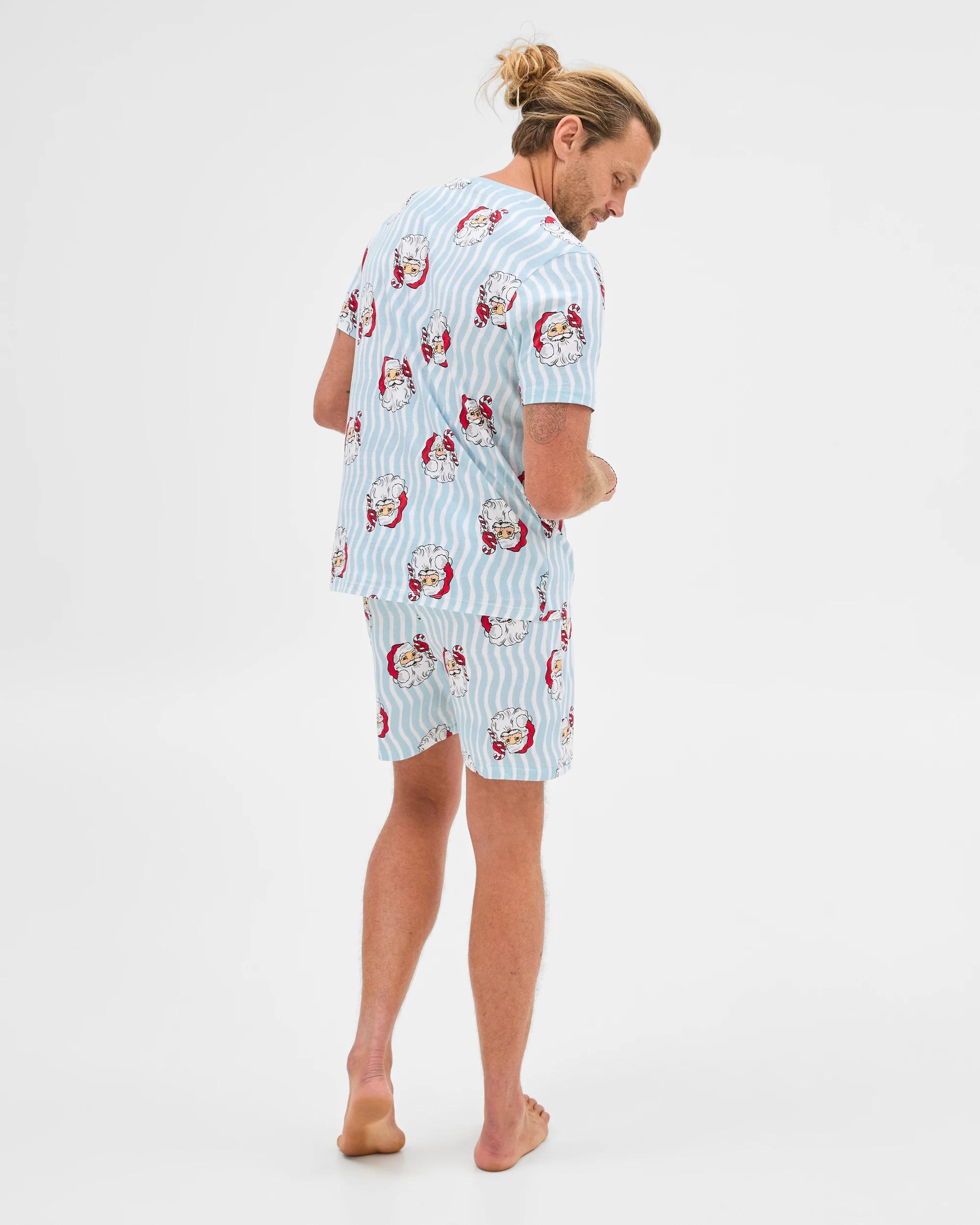 4 Target Family Matching Christmas Santa Australian Cotton Mens Pyjama Set SANTA, 4 of 7