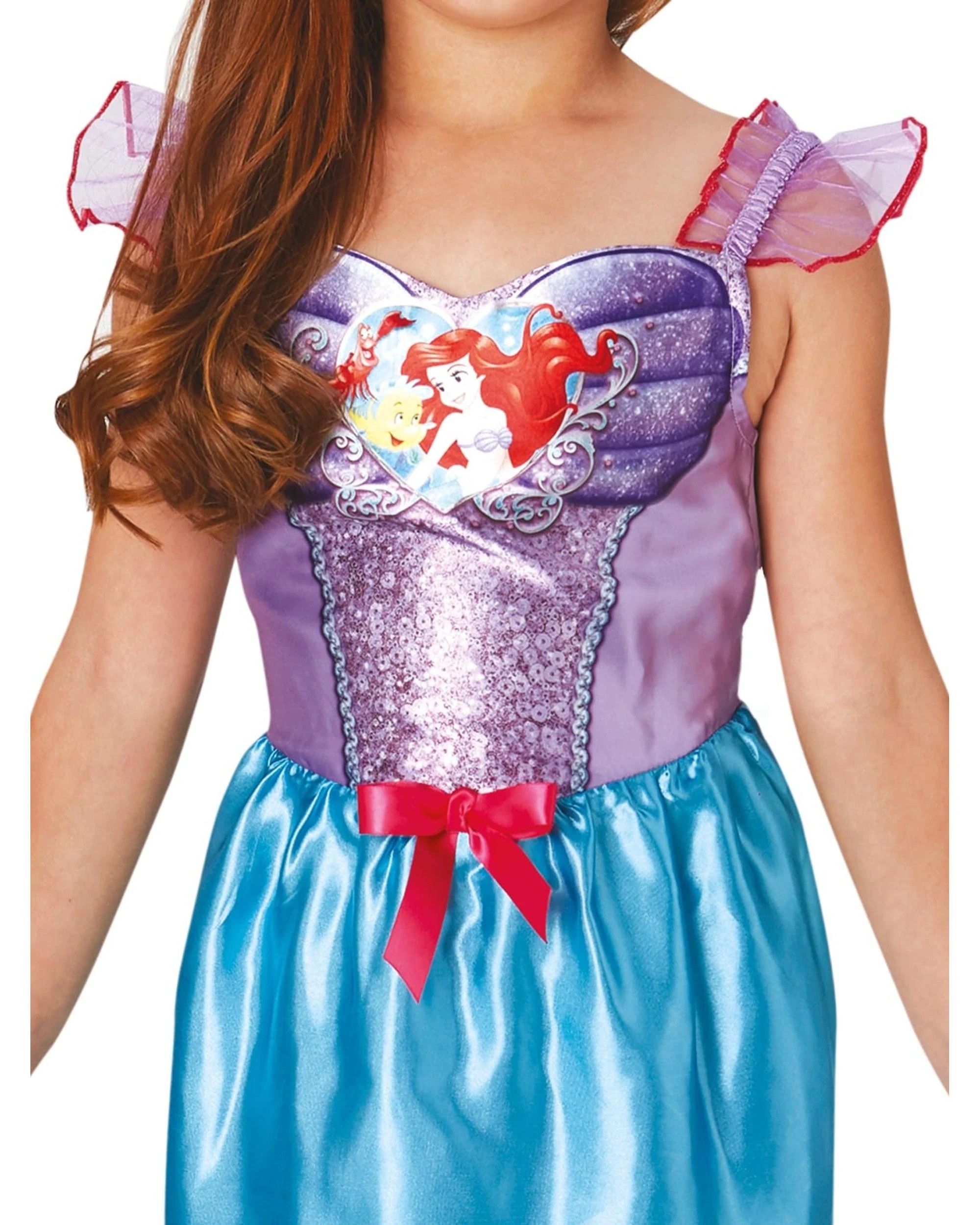 2 Disney Princess Ariel Sequin Child Costume 3-5 Years, 2 of 4