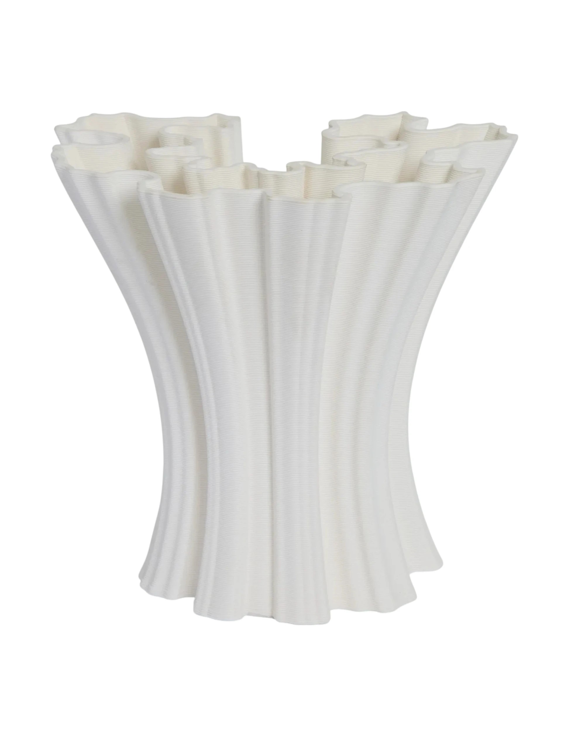 2 One Six Eight London Zoe Vase - 24cm - White, 2 of 5