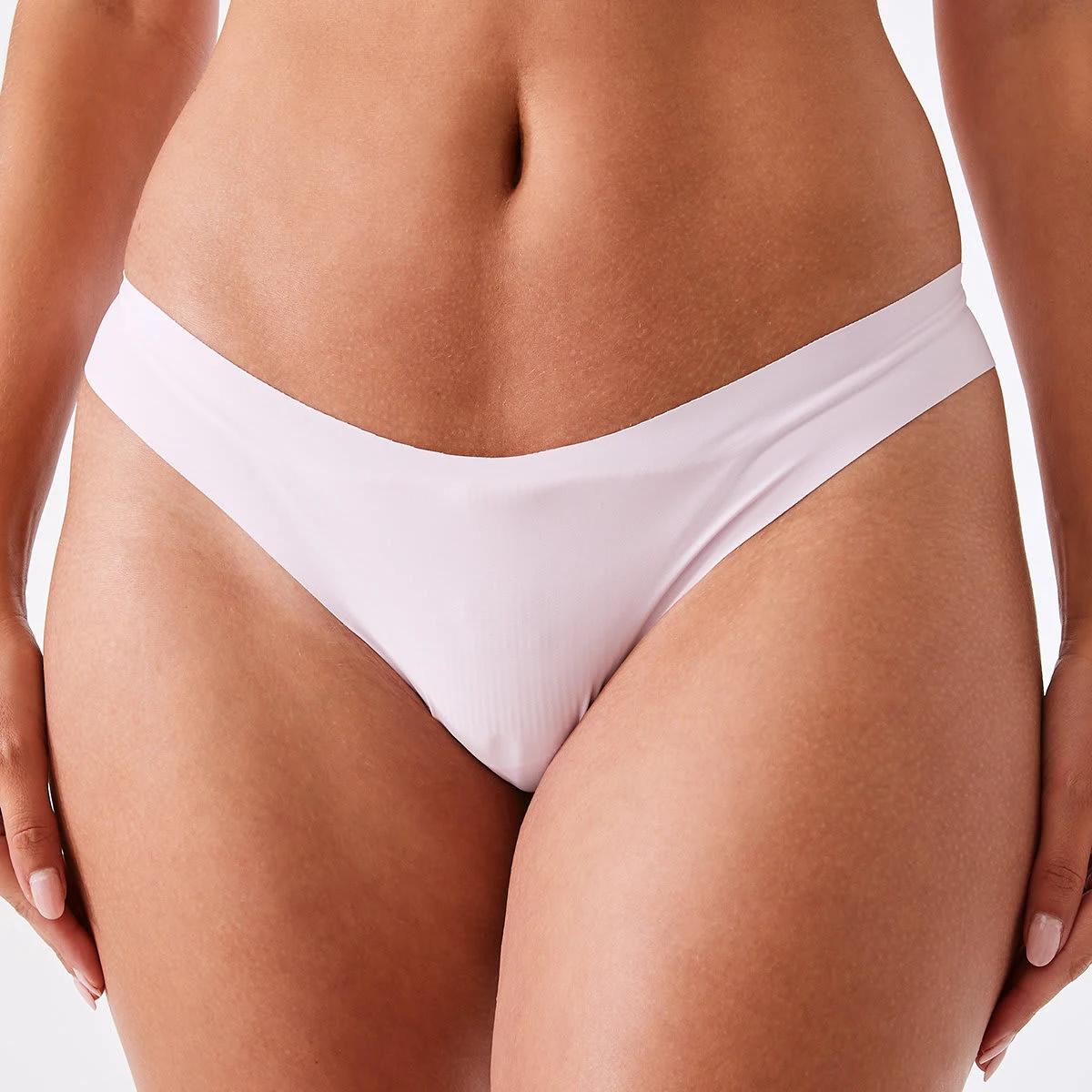 5 3 Pack No Show G-String Briefs Rose Ditsy, 5 of 8