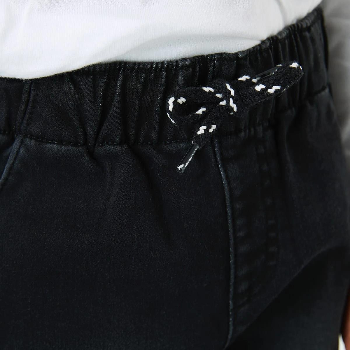 3 Knit Denim Jogger Jeans Black Wash, 3 of 8