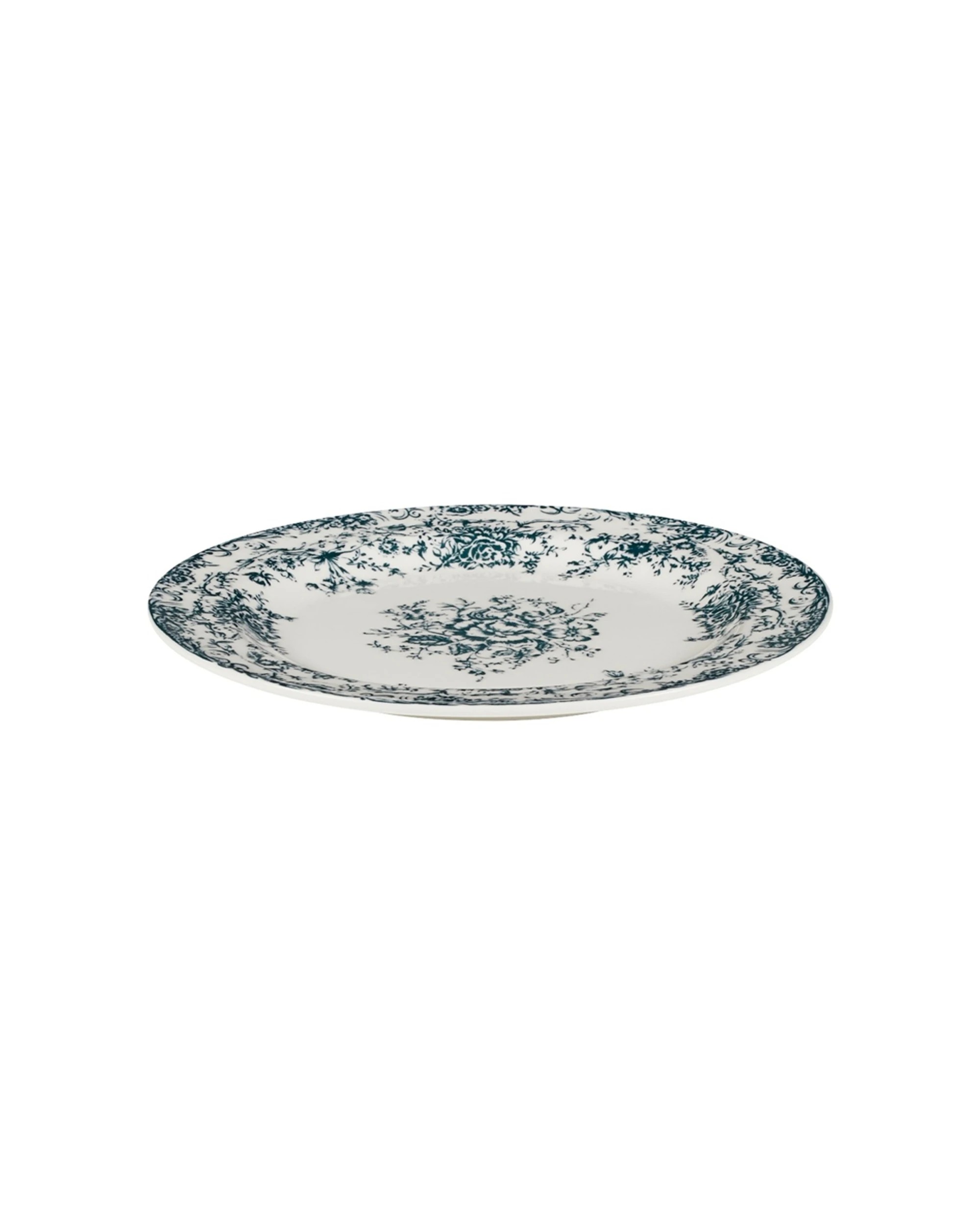 2 Casa Domani 4x Rosetta Rim Side Plate Porcelain 20cm Set - White, 2 of 4