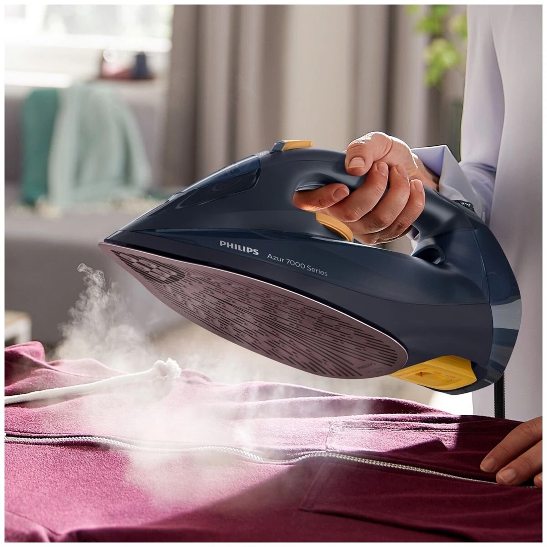 5 Philips Azur 7000 Series Steam Iron Navy, 5 of 5