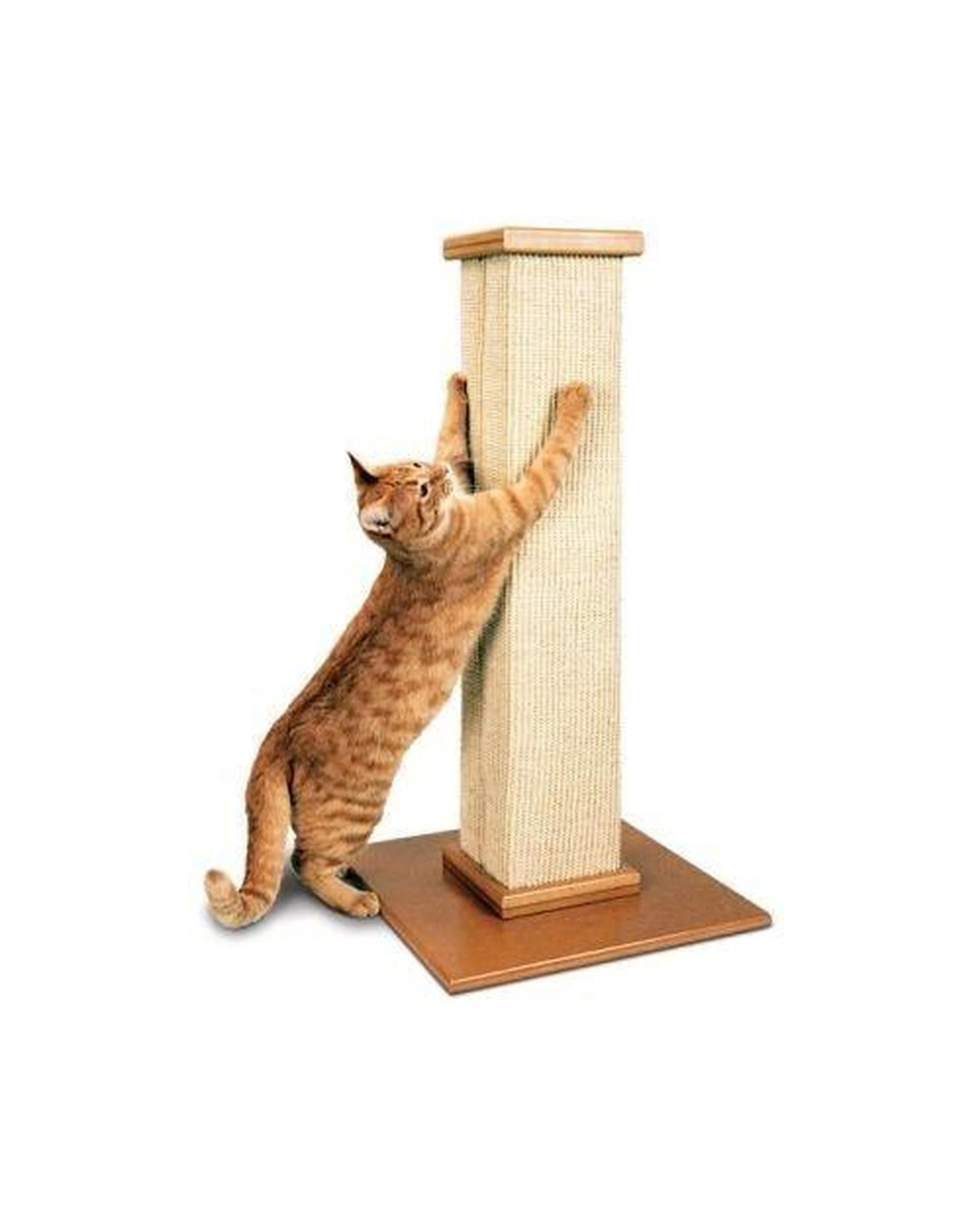 1 SmartCat Ultimate Cat Scratching Post Brown 32 Inch, 1 of 8
