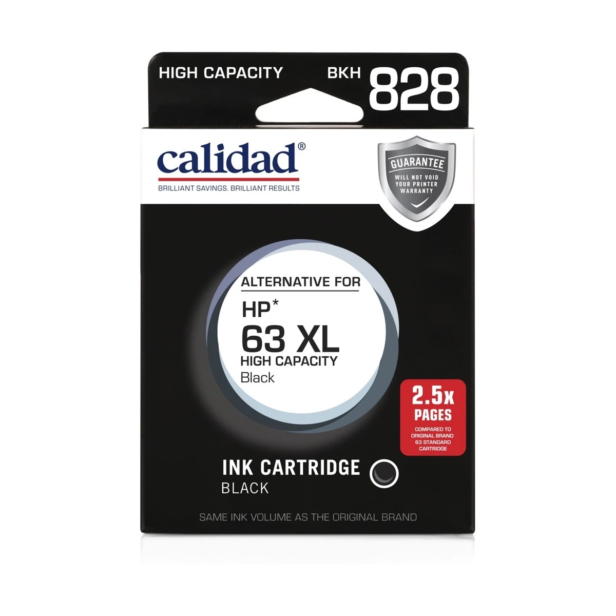 1 Calidad High Capacity BKH 828 Ink Cartridges, 1 of 7