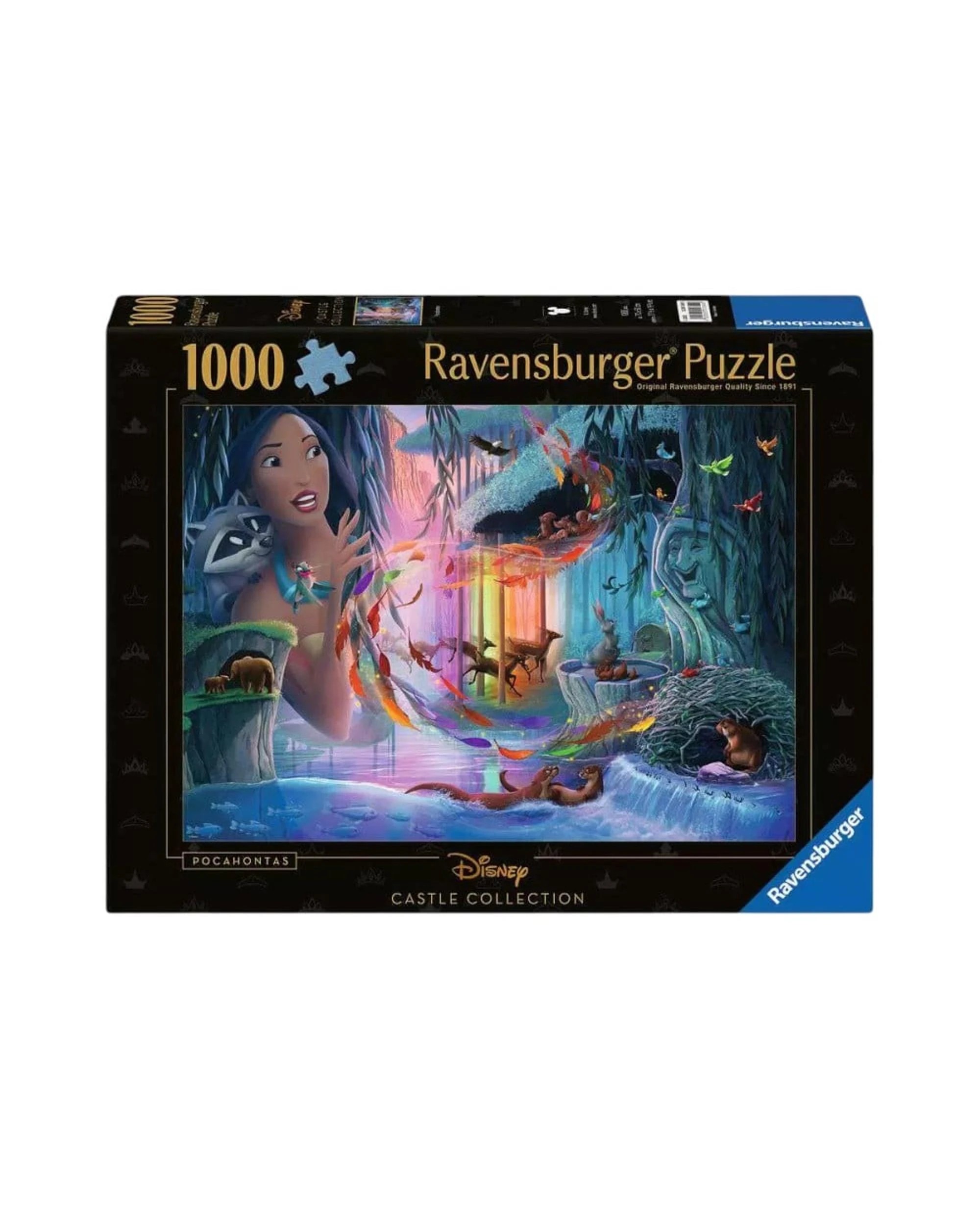 1 Ravensburger Disney Castles Pocahontas 1000 Piece Puzzle, 1 of 5