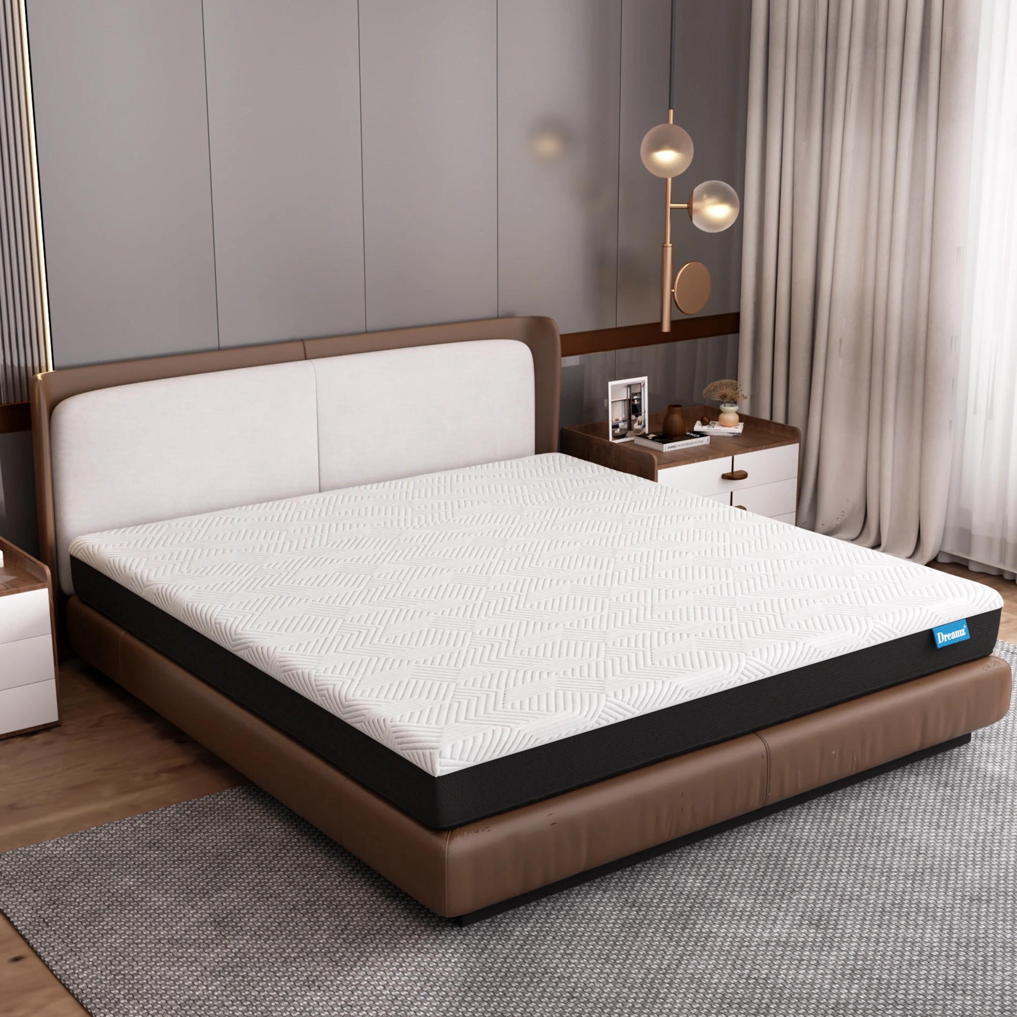 7 Dreamz Queen Gel Memory Foam Mattress 20cm, 7 of 7