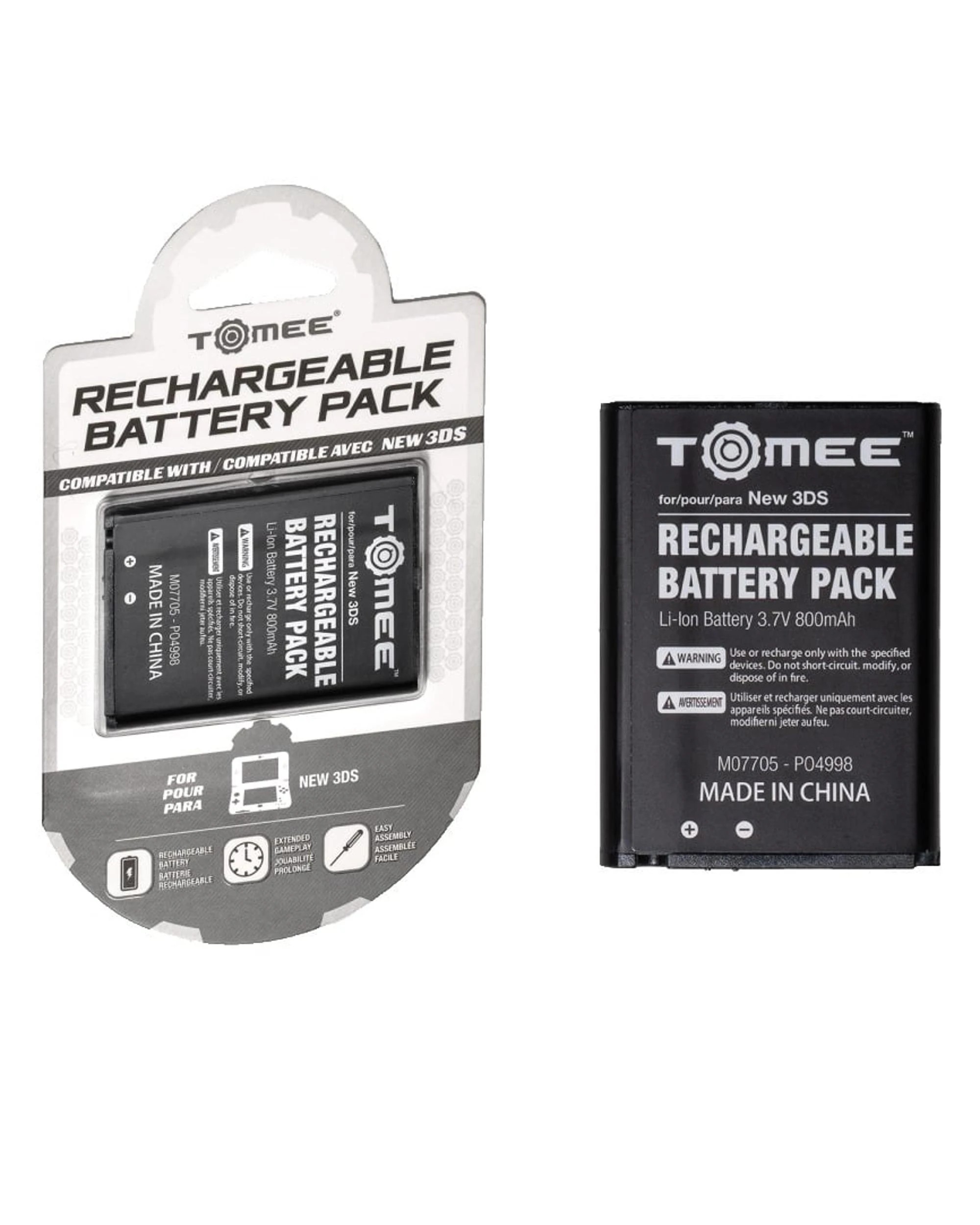 1 Tomee Rechargeable Battery Pack for New Nintendo 3DS, 1 of 3