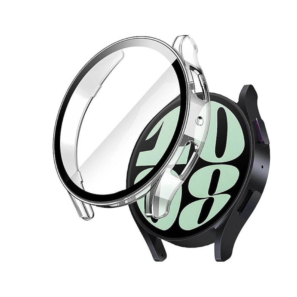 1 Monster Galaxy Watch 6 44mm Tempered Glass Screen and Case Protector 2-Pack, 1 of 1