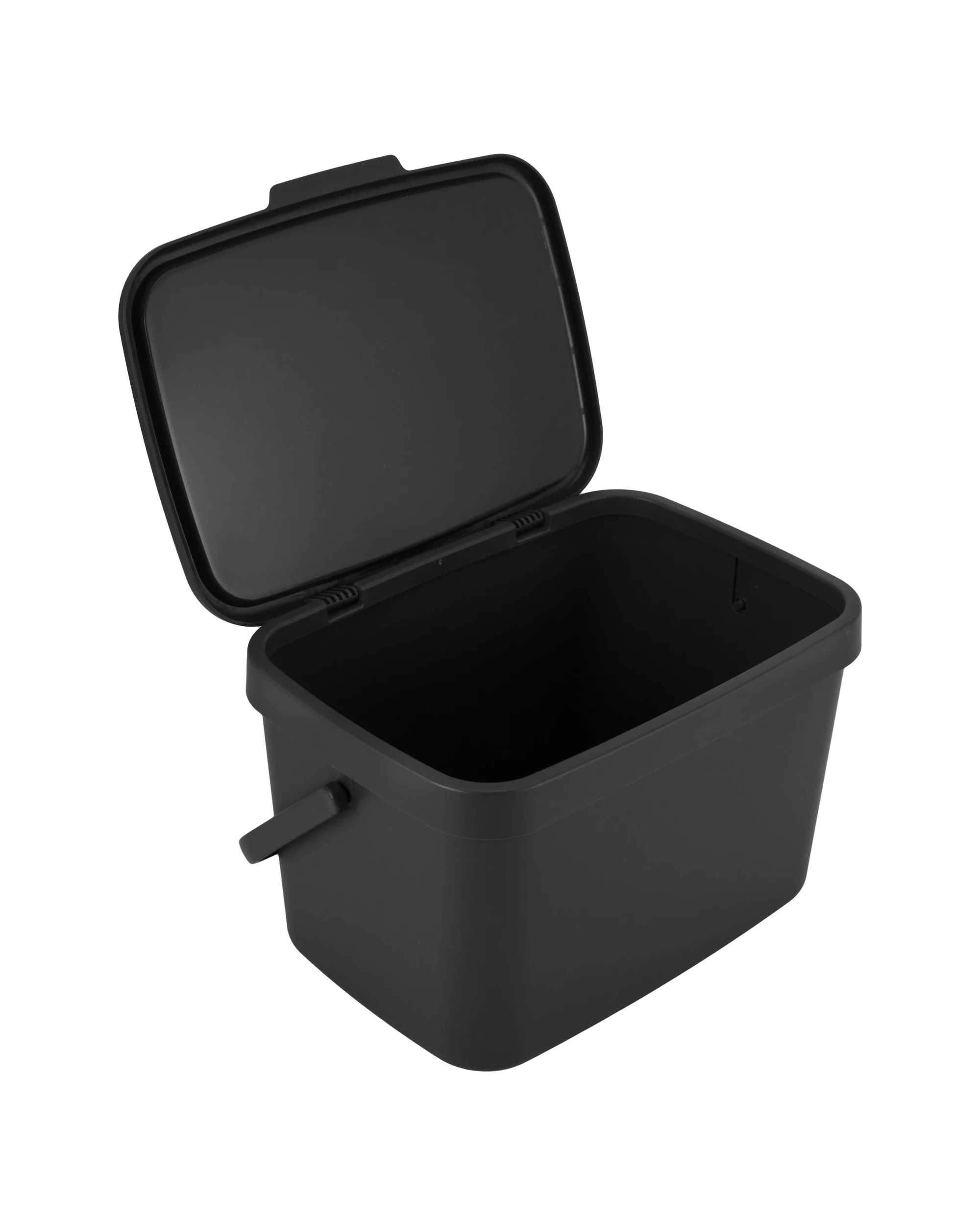 3 8L Flip Top Bin - Grey, 3 of 7