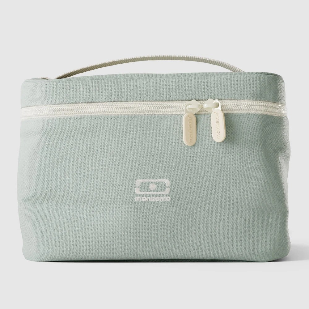 3 Monbento Arctic Insulated Cooler Lunch Bag Natural - Green - Green, 3 of 5