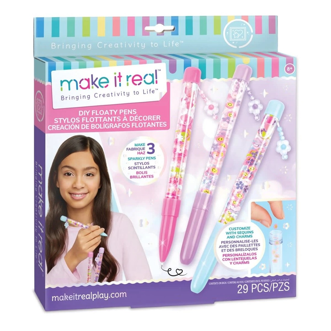 1 29 Piece Make It Real DIY Floaty Pens, 1 of 7