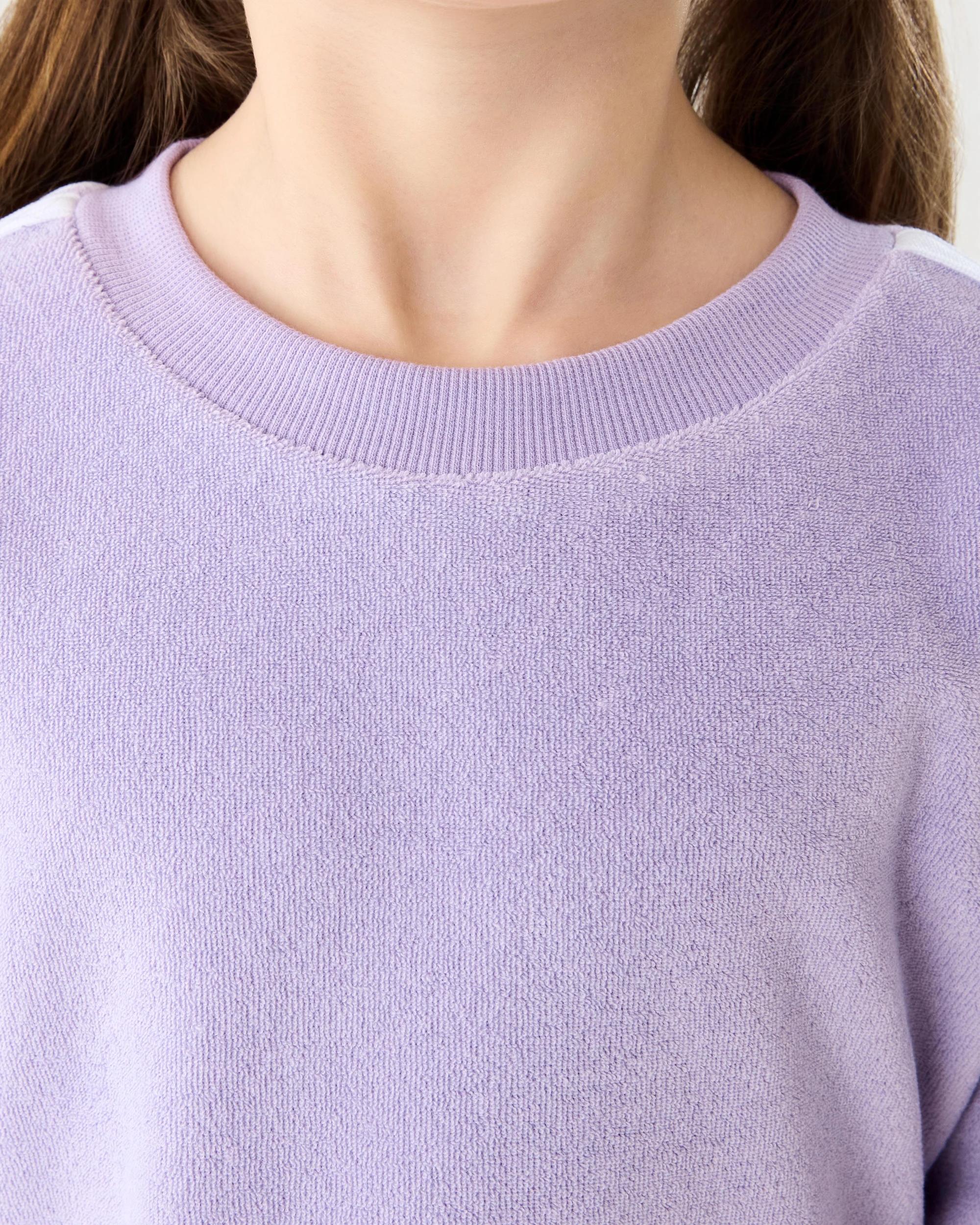 4 Short Sleeve Textured T-shirt Ptl Purple, 4 of 7