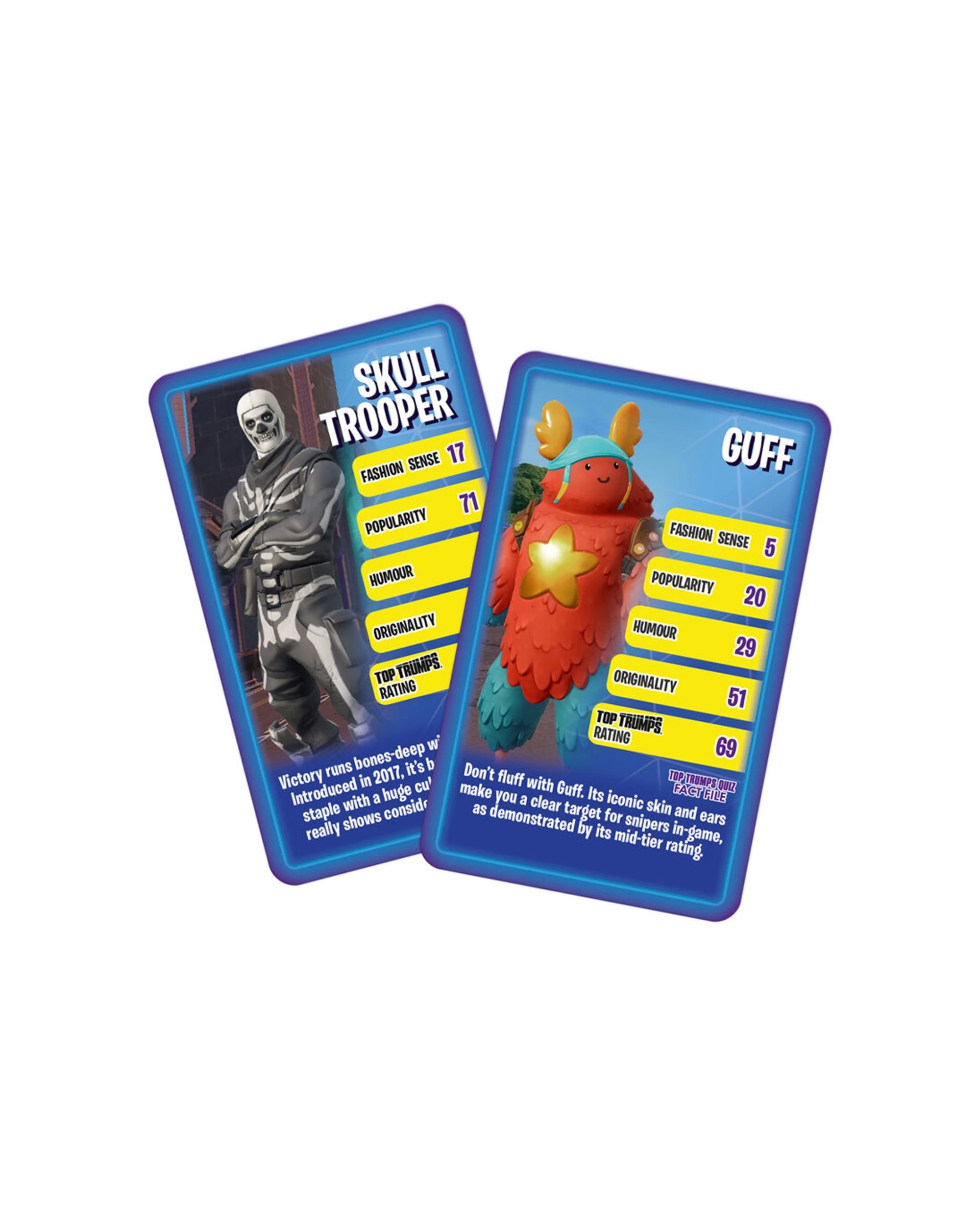 6 TOP TRUMPS 2PK The Independent And Unofficial Guide To Fortnite V2 Card Game - Blue, 6 of 8