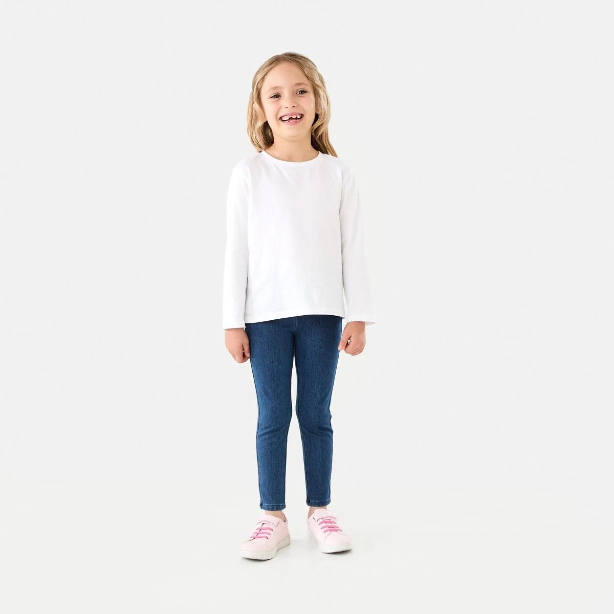 4 Denim Jeggings Mid Wsh, 4 of 7