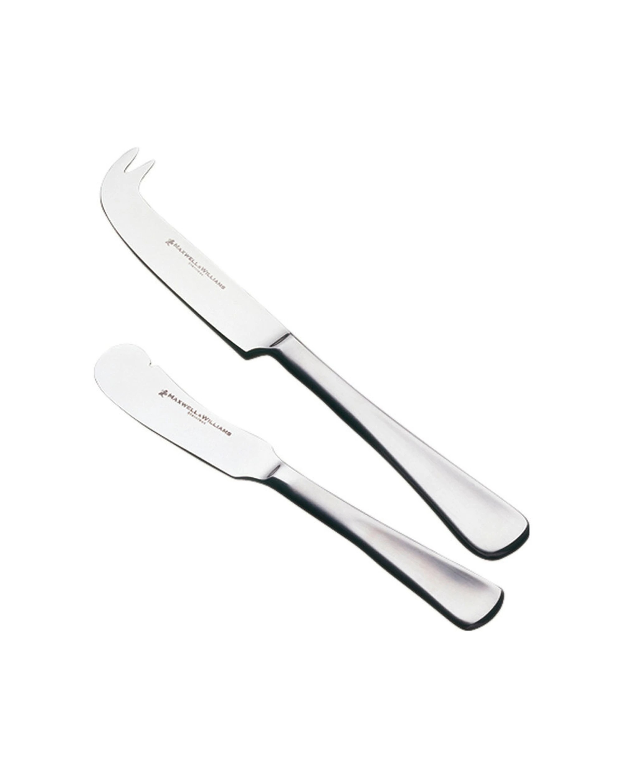 1 Maxwell & Williams Cosmopolitan Cheese Knife Set Gift Boxed Dishwasher Safe
 - Silver, 1 of 3