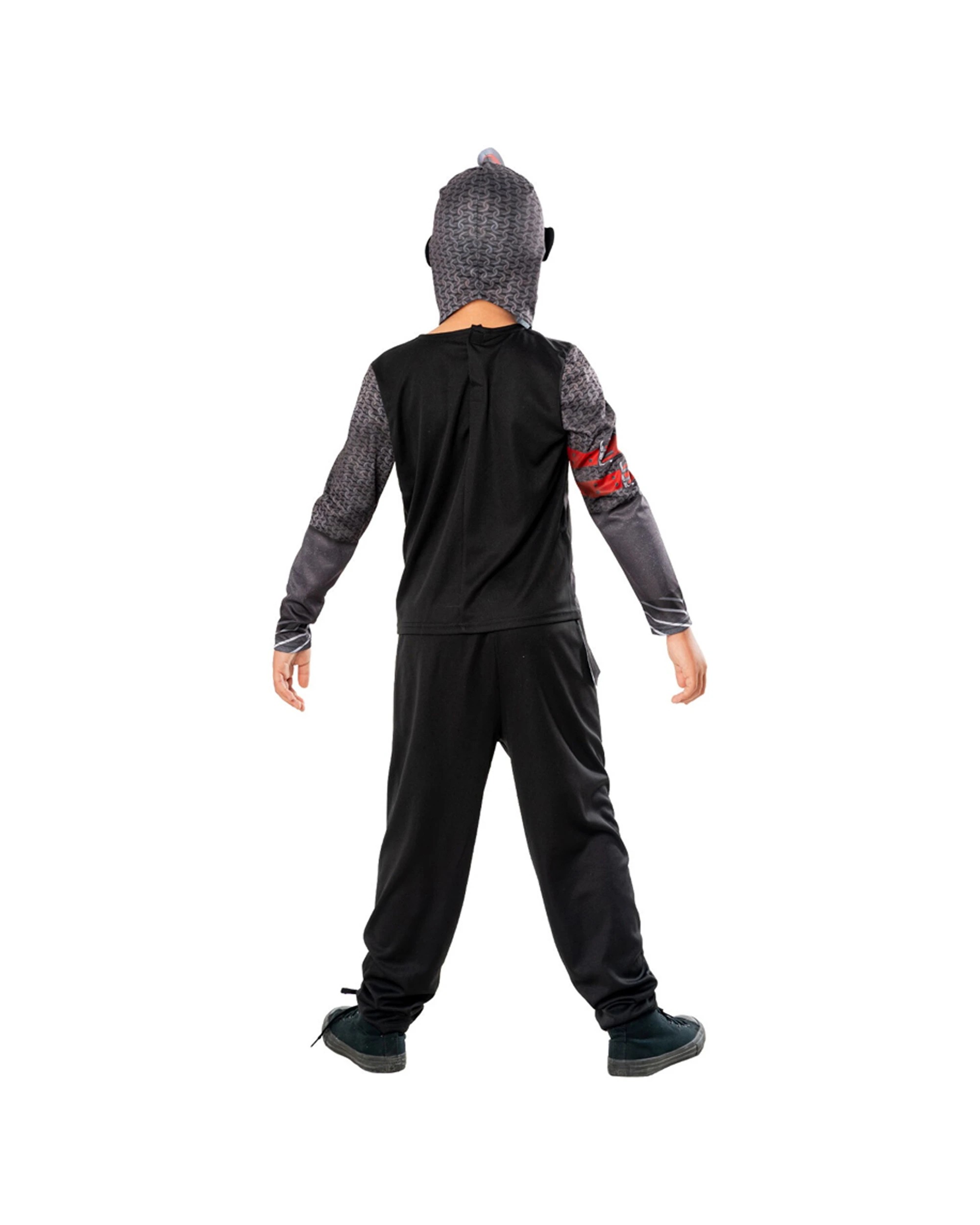 2 Rubies Knight Costume Party Dress-Up Kids S - Black, 2 of 3