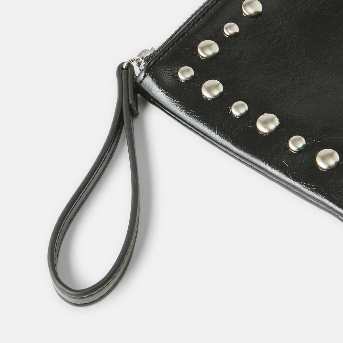 4 Stud Purse BLACK, 4 of 4