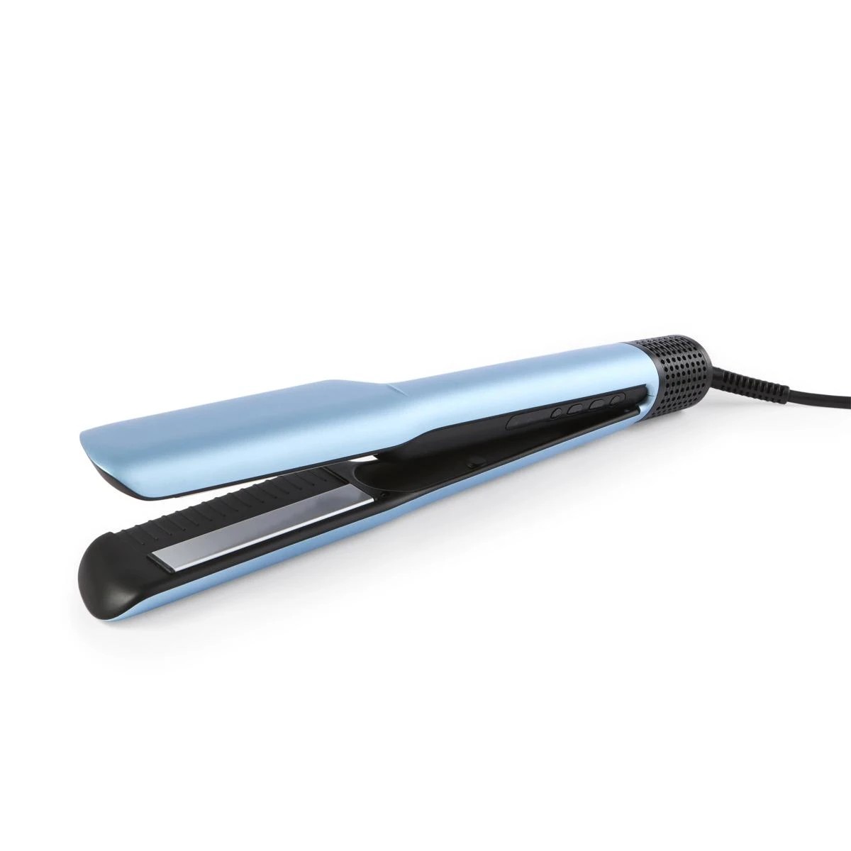 4 Hair Straightener with Hot Air Styling - Blue, 4 of 8