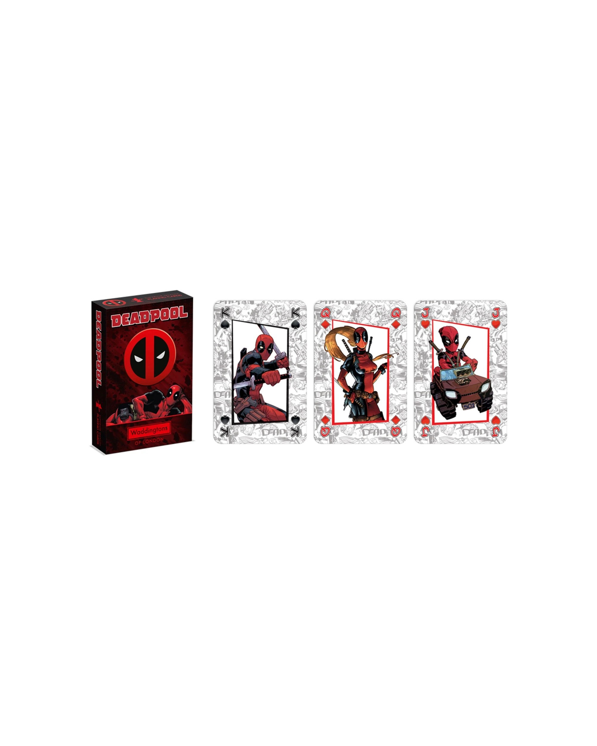 3 Waddingtons No. 1 Of London Playing Cards Deadpool 2 Pack - Multi, 3 of 4