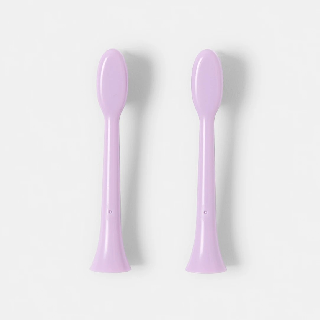 3 OXX Bodycare 2 Pack Electric Toothbrush Replacement Heads - Purple Iridescent, 3 of 5