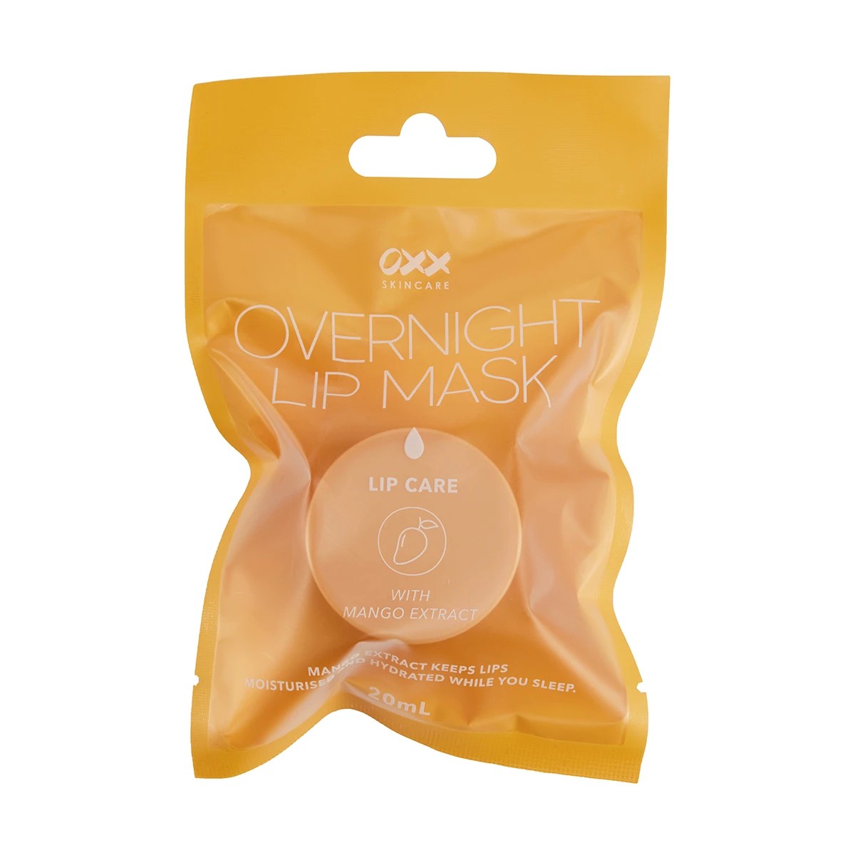 1 OXX Skincare Overnight Lip Mask 20ml - Mango Extract, 1 of 5