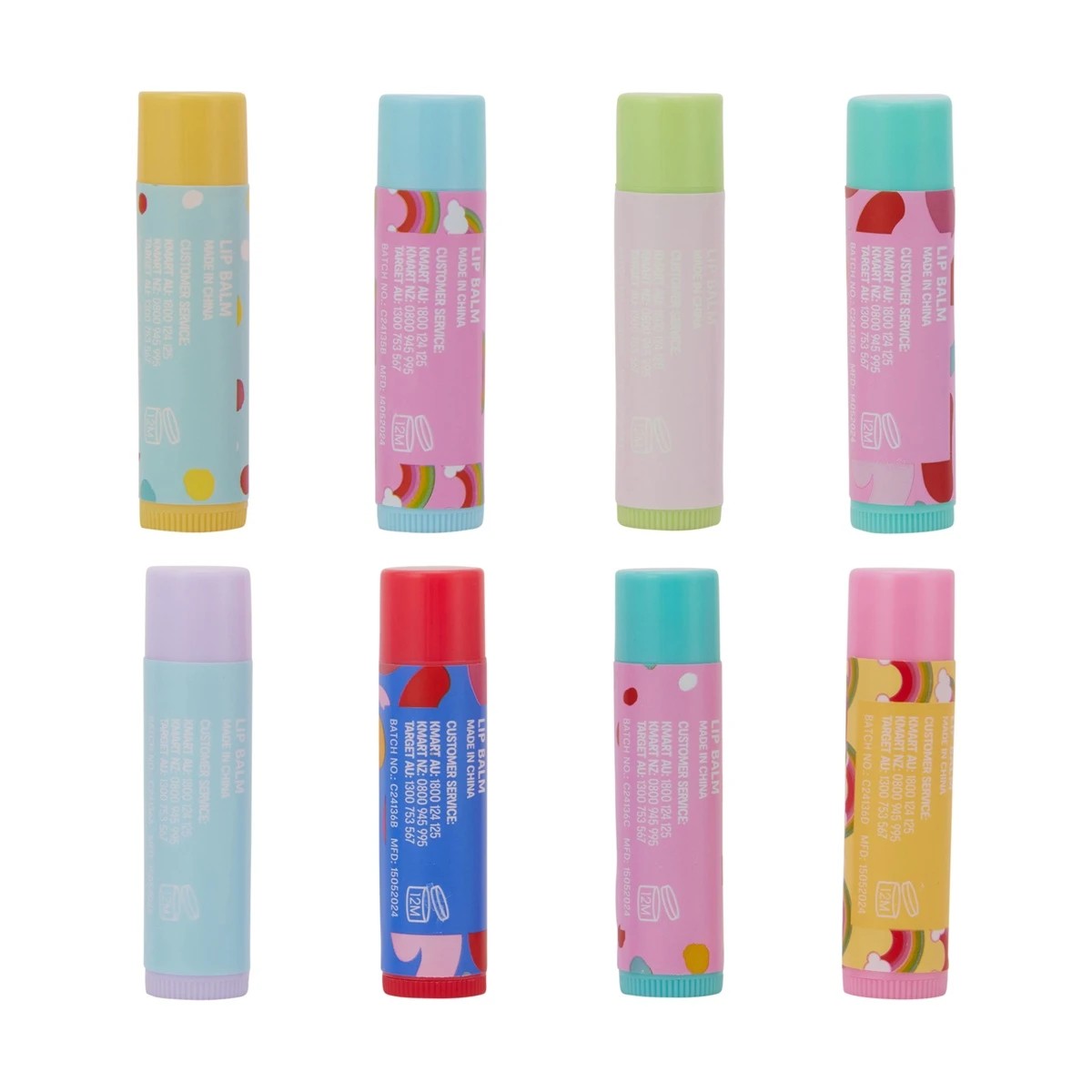 6 OXX Junior 8 Pack Scented Lip Balms - Choose Happy, 6 of 7