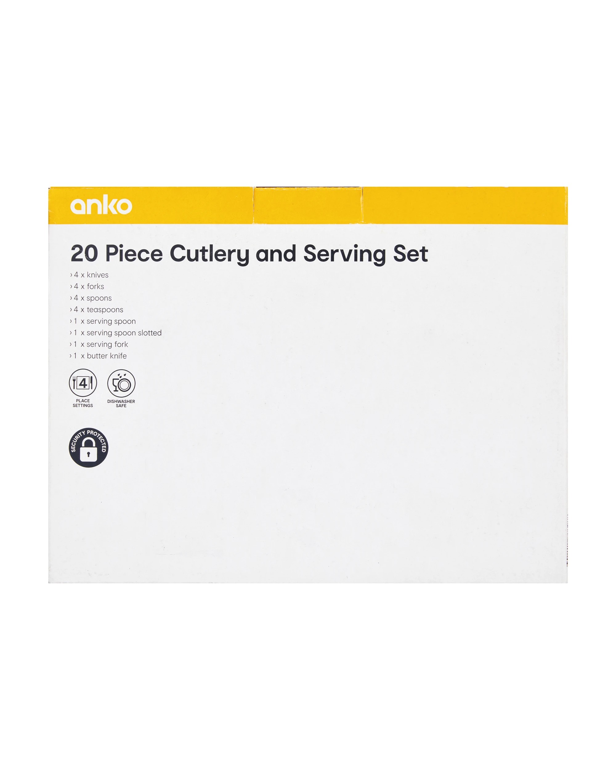 6 20 Piece Cutlery and Serving Set, 6 of 6