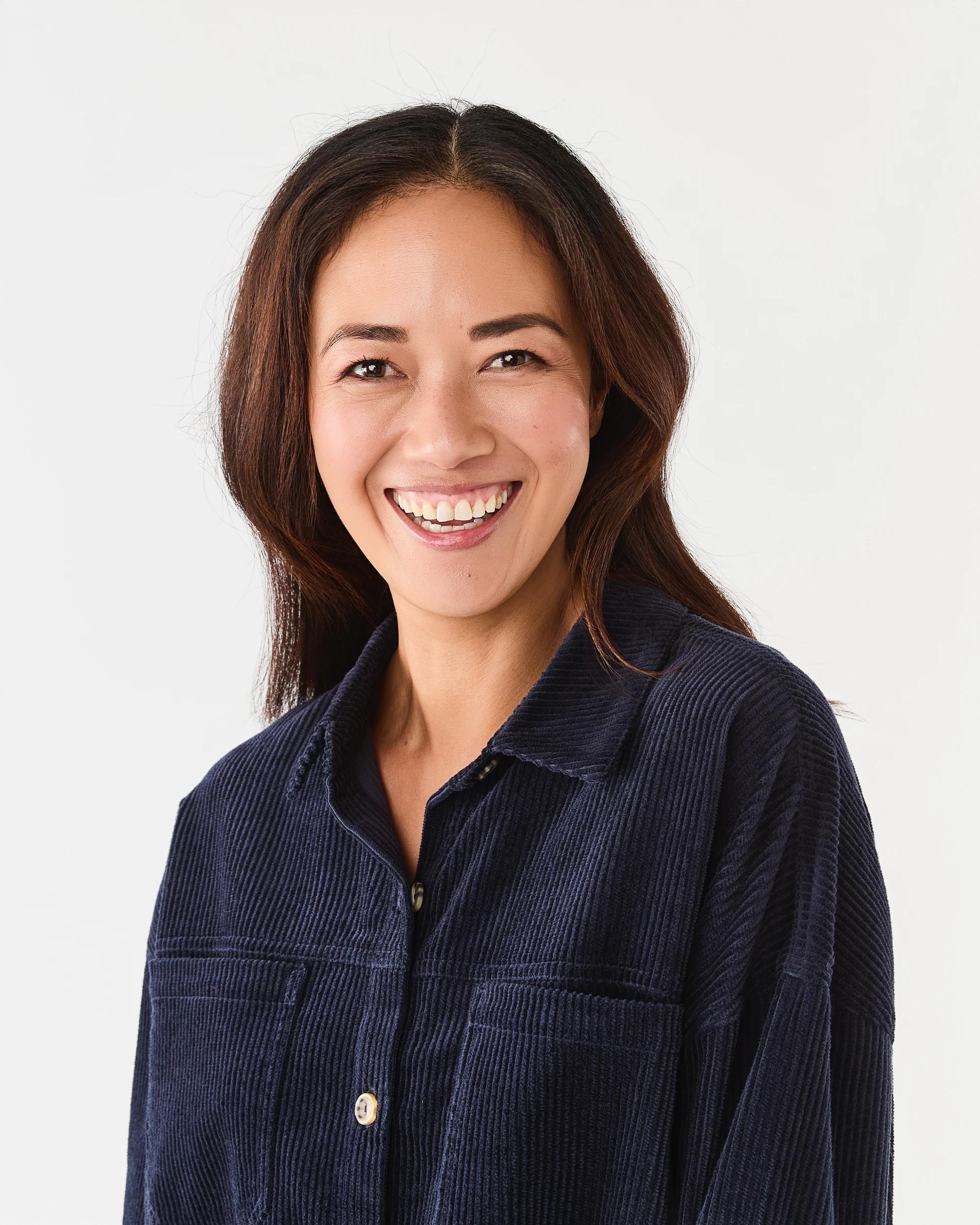 4 Long Sleeve Corduroy Shirt Navy Blaze, 4 of 5