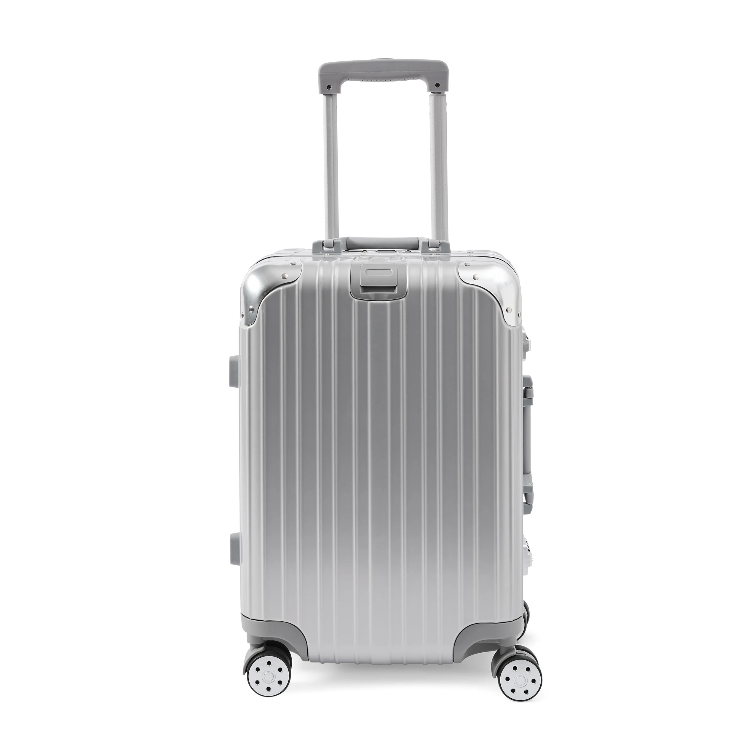 3 48cm Trunk Hard Case with Stickers - Silver Look, 3 of 10