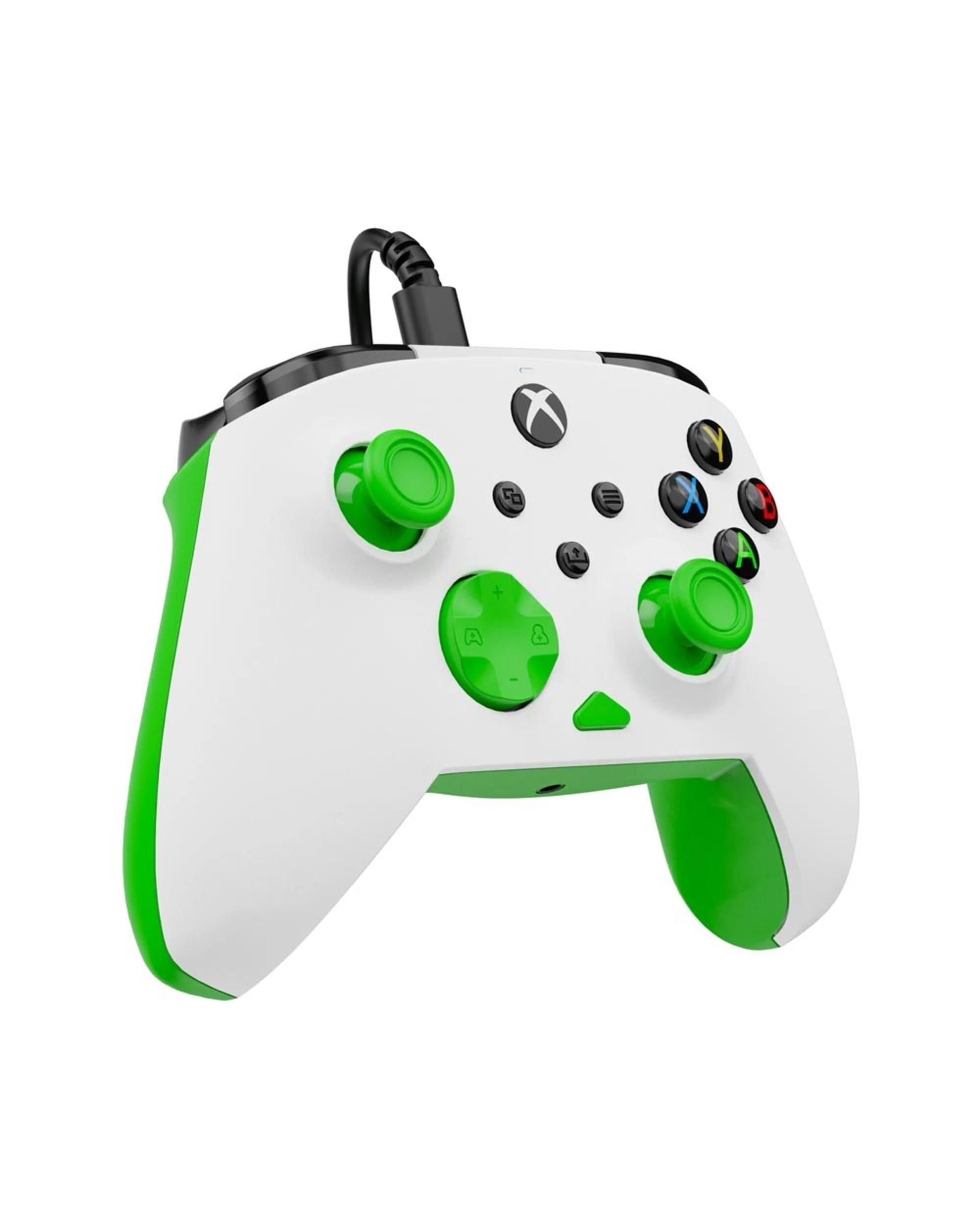 2 Turtle Beach - Rematch Core Wired Controller for Xbox  White/Green - Green,White, 2 of 5
