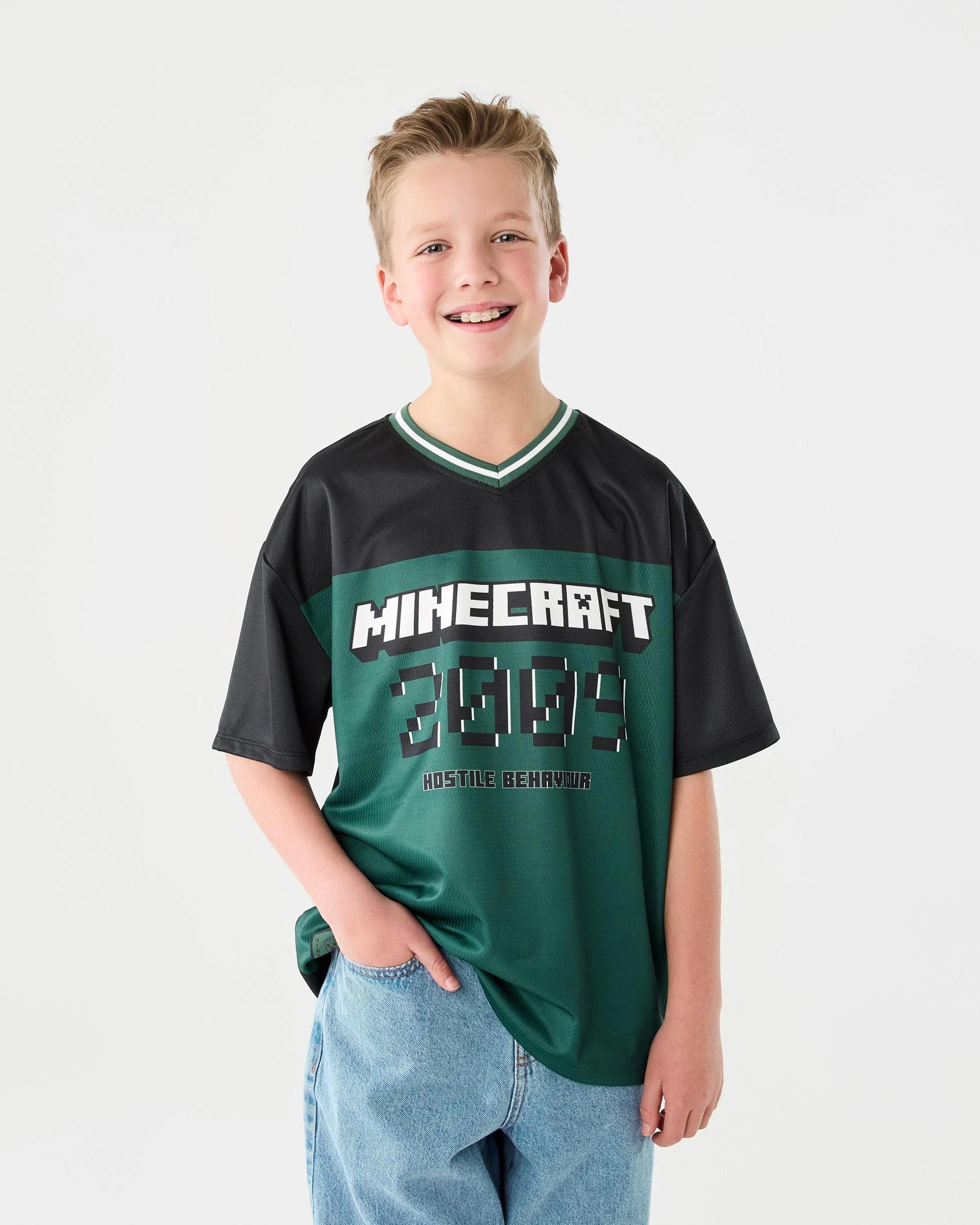 1 Minecraft License Mesh T-shirt Mine Mesh, 1 of 8