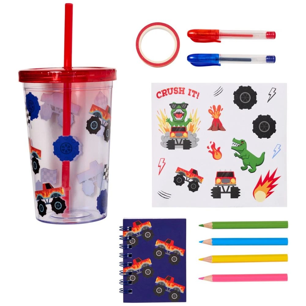 1 Studymate Dino Cup Stationery Set, 1 of 5