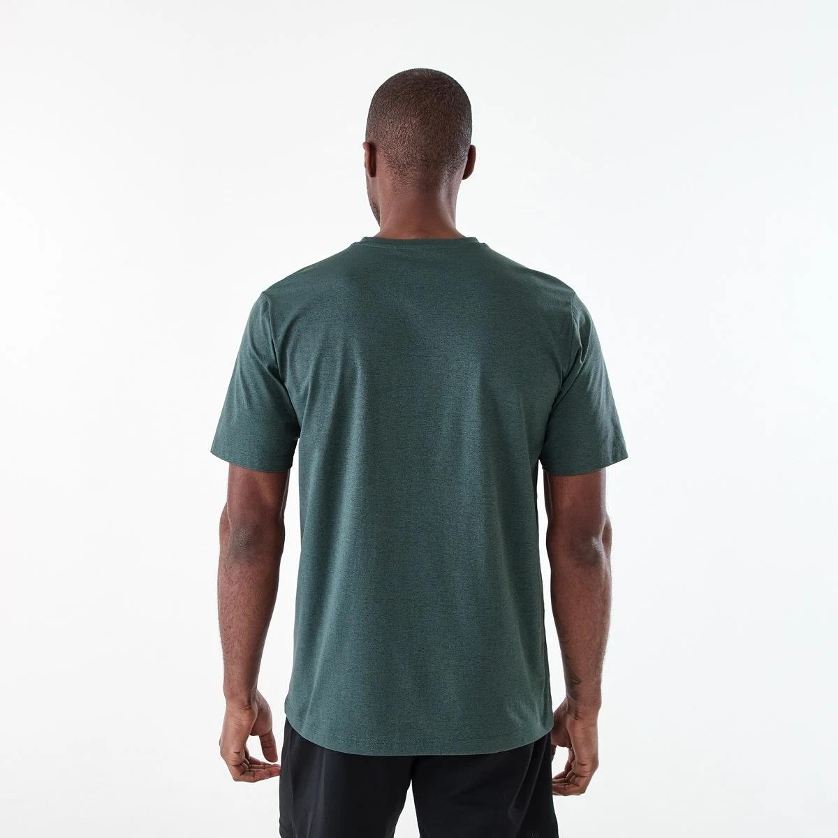 3 Active Mens Regular Training T-shirt VINTAGE MOSS, 3 of 6