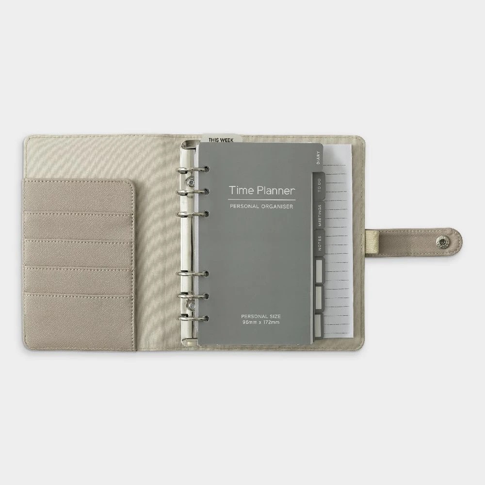 3 Otto Undated Personal Time Planner Stone, 3 of 10