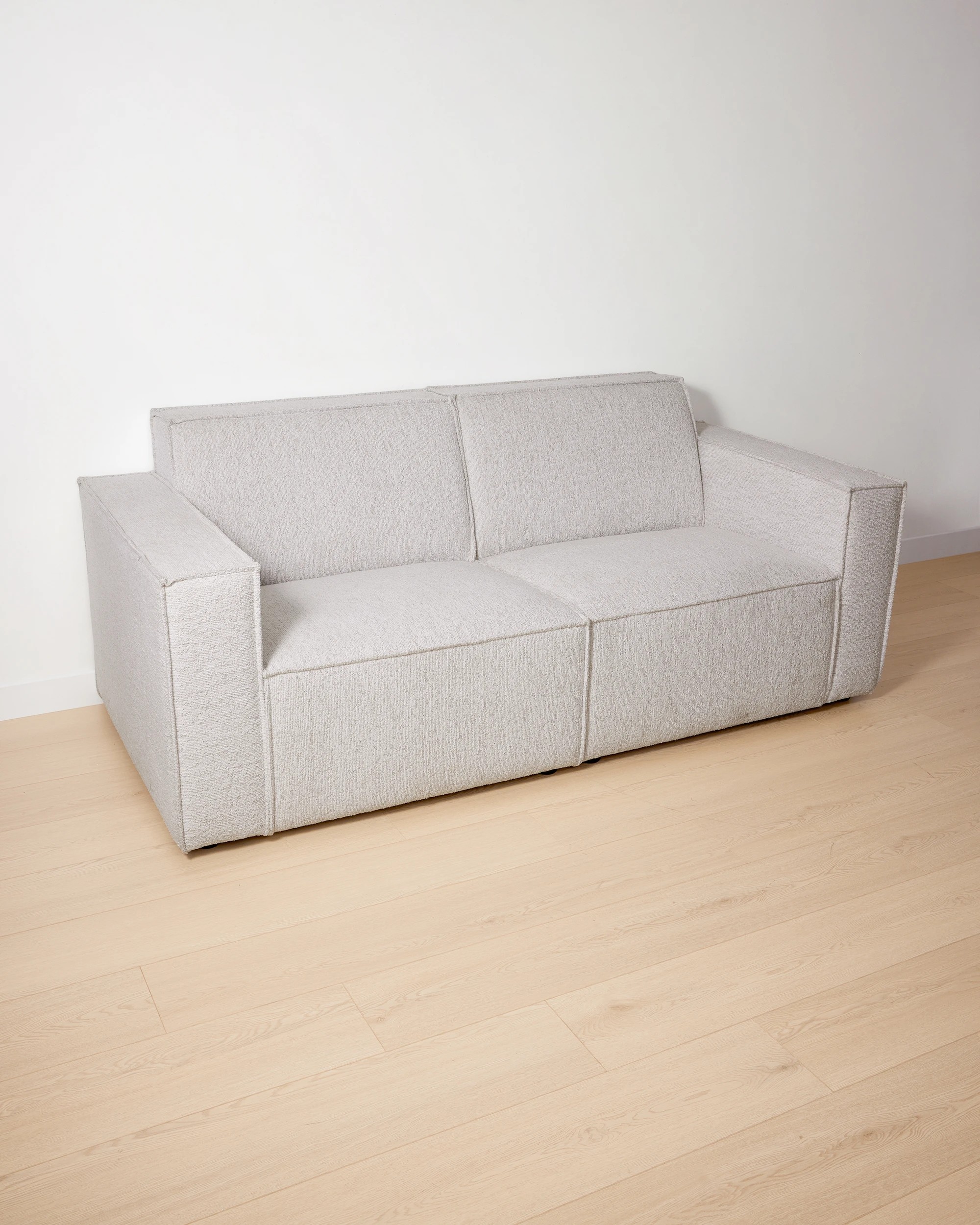 1 Jax 2.5 Seat Modular Sofa - Cream, 1 of 7