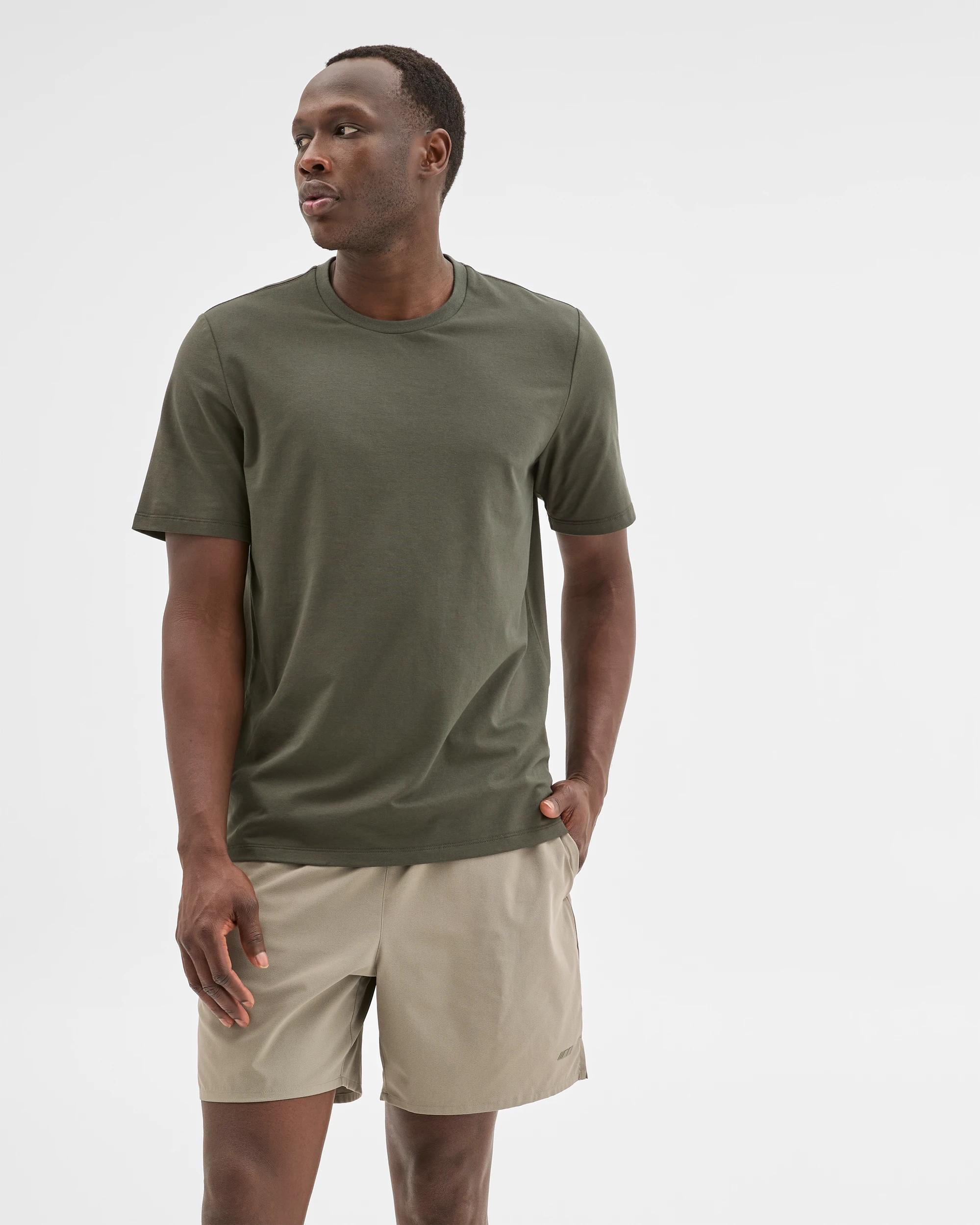 2 Target Active Australian Cotton Blend Active Training T-Shirt KHAKI, 2 of 7