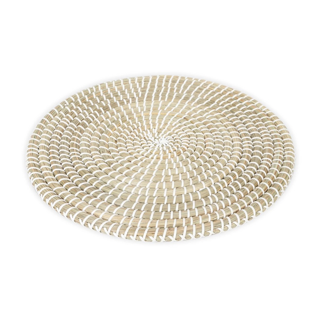 3 White Coil Round Placemat, 3 of 6