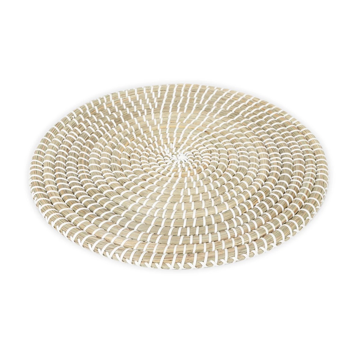 3 White Coil Round Placemat, 3 of 6