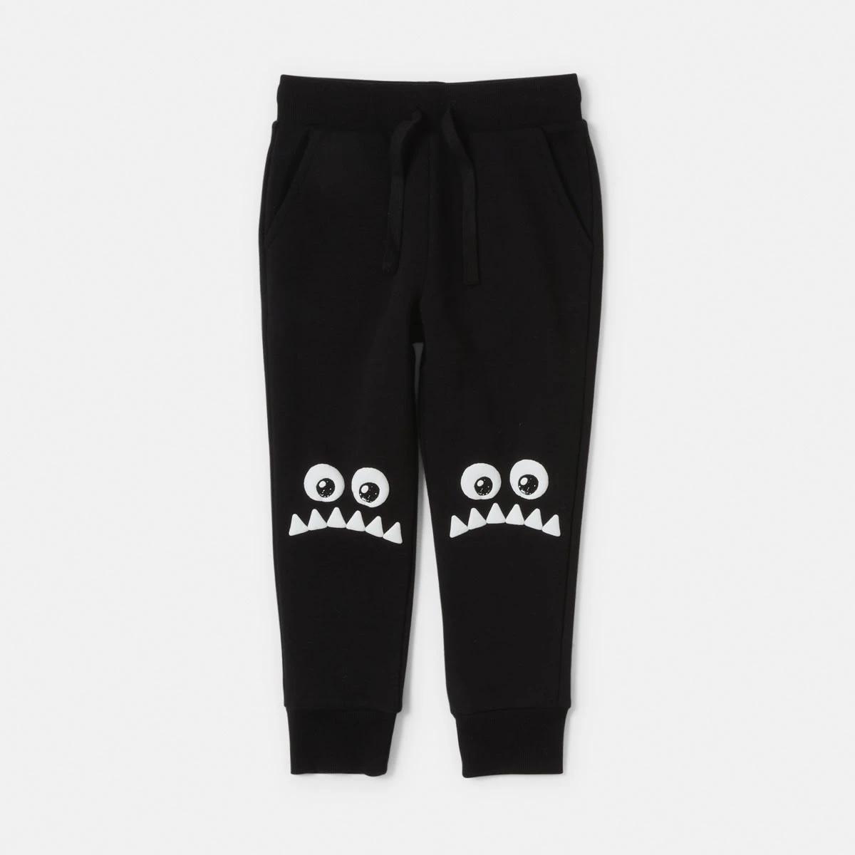 8 Print Trackpants Blk Monst, 8 of 9