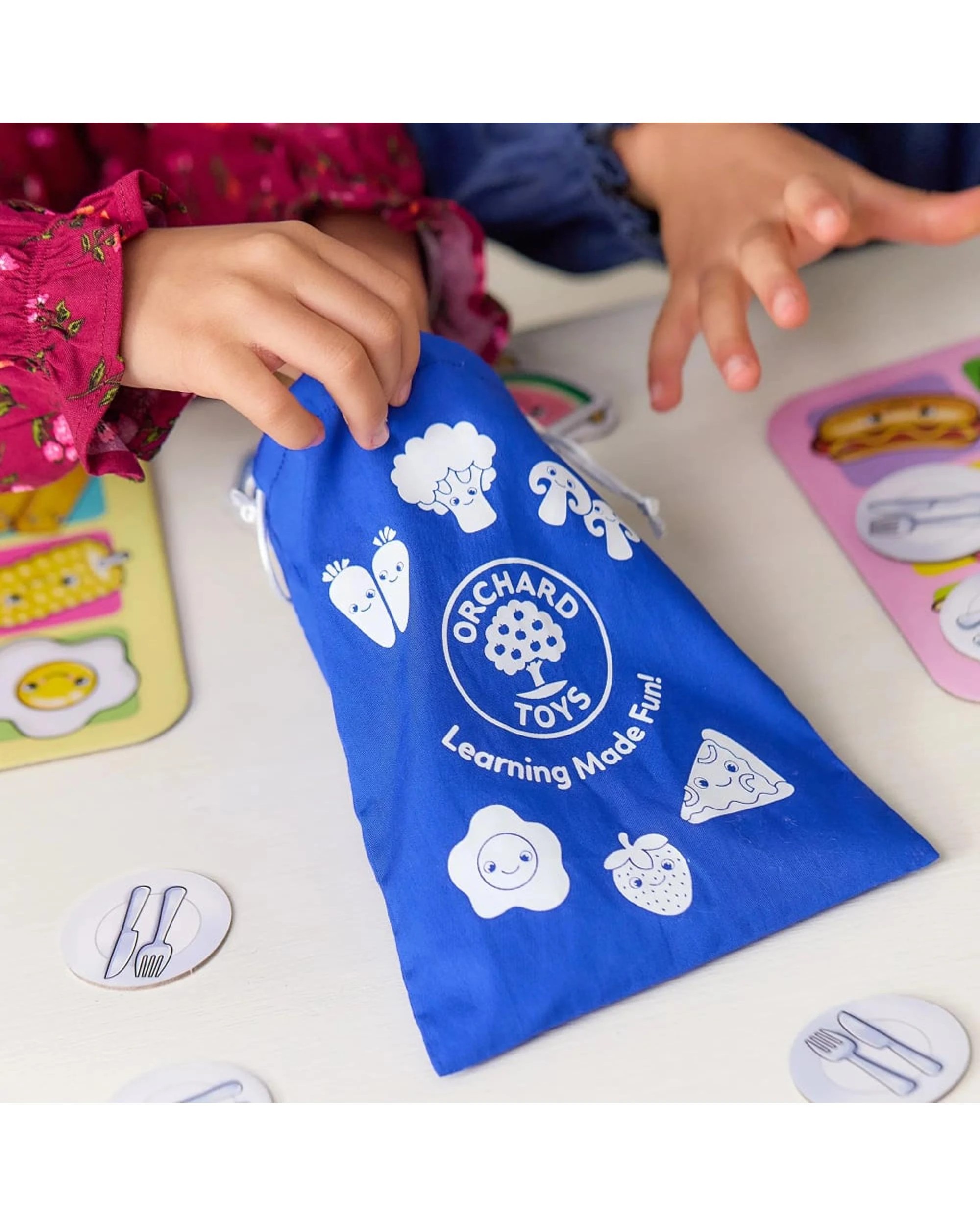 3 Orchard Toys Fun Food Bingo Board Game, 3 of 3